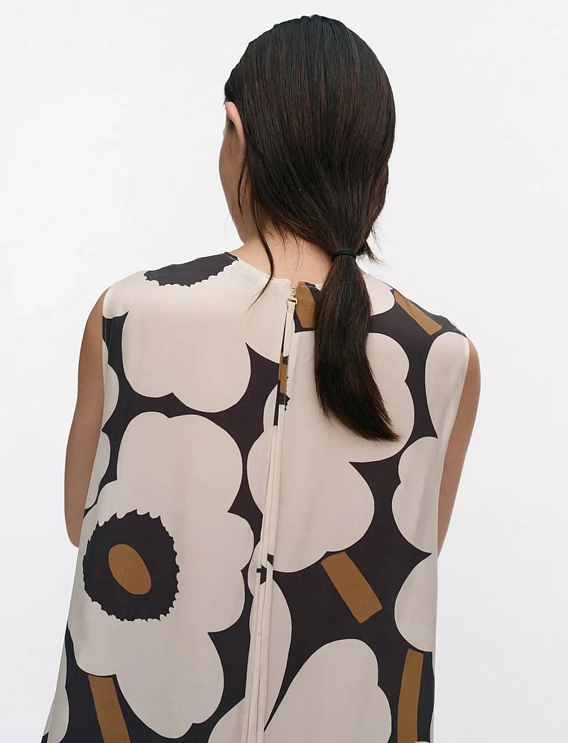 Marimekko - MIGOT UNIKKO - maxiklänningar - light beige, black, brown - 3