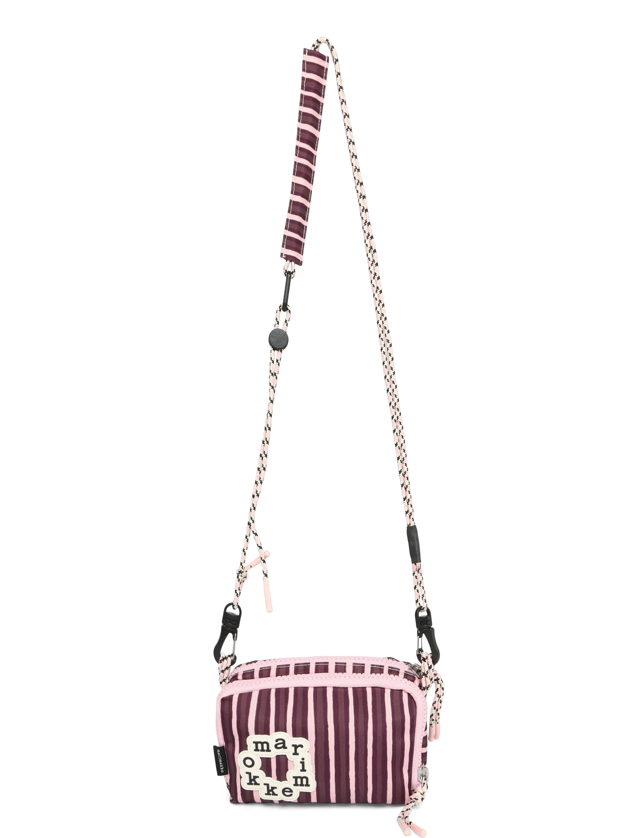 Marimekko ILOISA PICCOLO - Umhängetaschen - DARK PURPLE, LIGHT PINK / purple