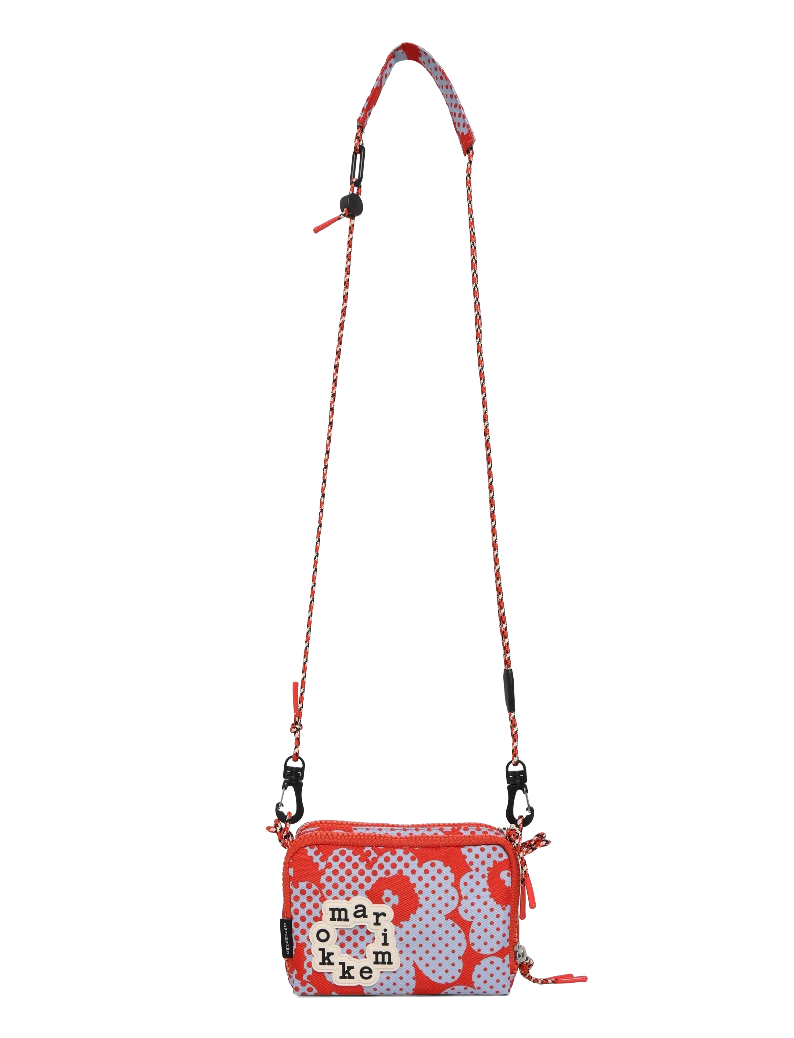 Marimekko ILOISA UNIKKO - Streetwear - RED, LIGHT BLUE / red