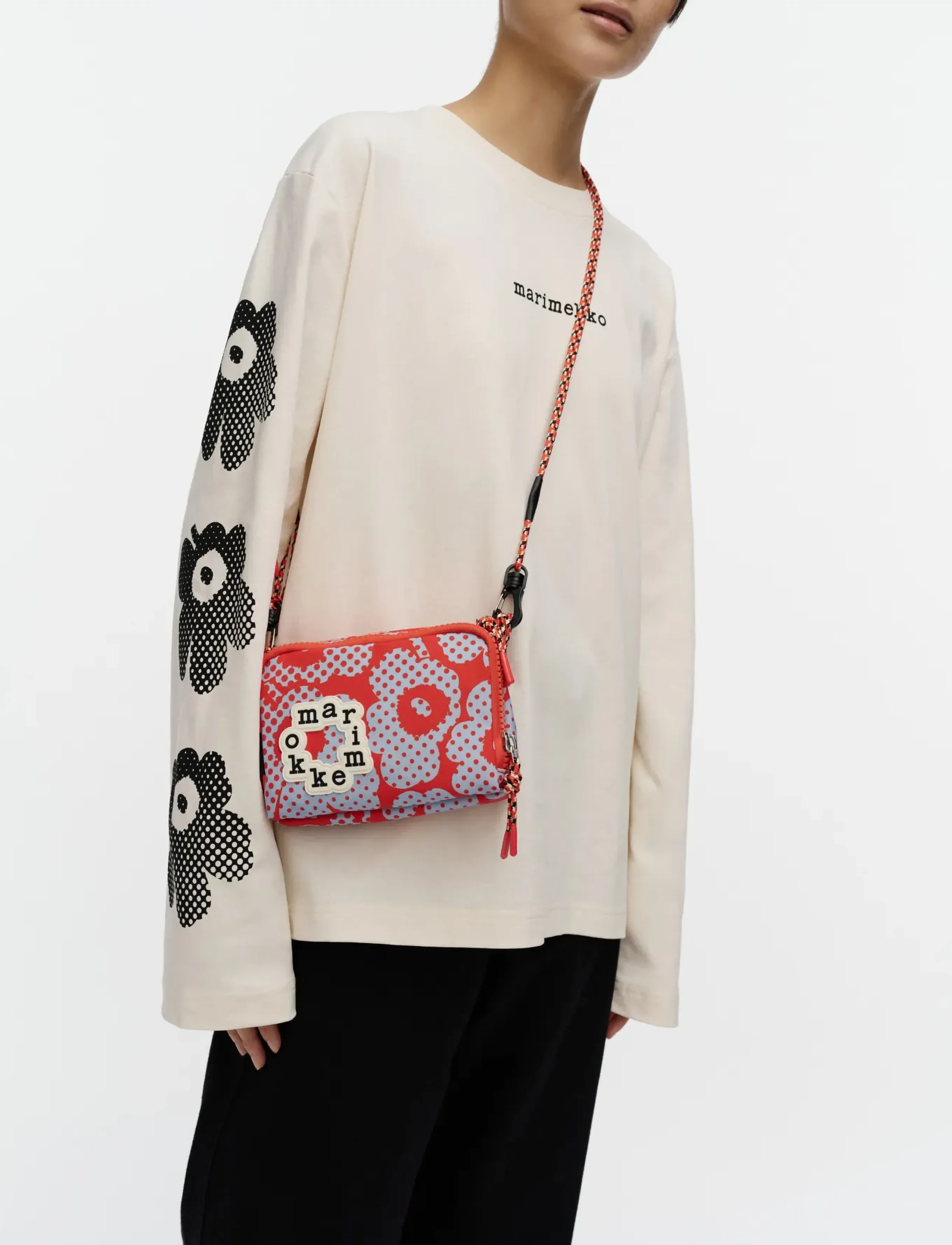 Marimekko Iloisa Unikko, One Size, Red, Tasker > Crossbody-Tasker, Dame