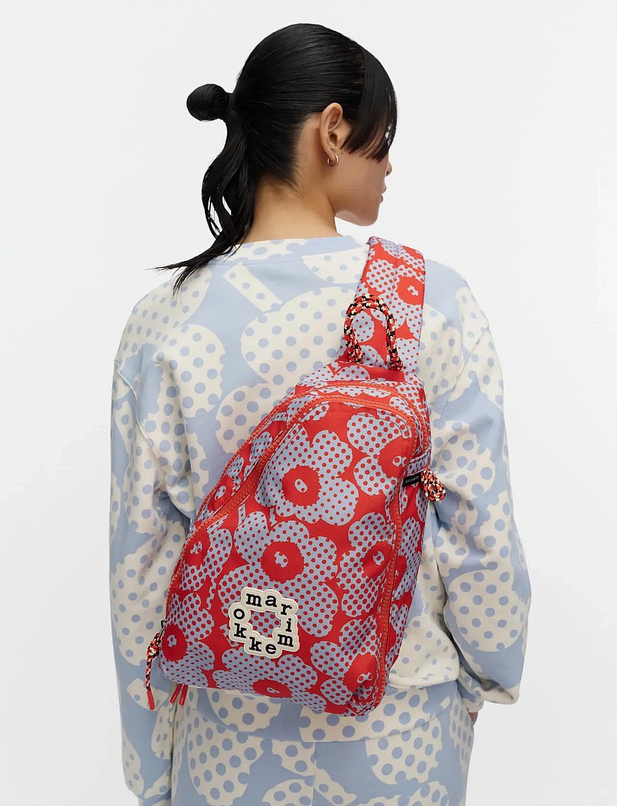 Marimekko - PIRTEÄ MINI UNIKKO - modetrender - red, light blue - 0