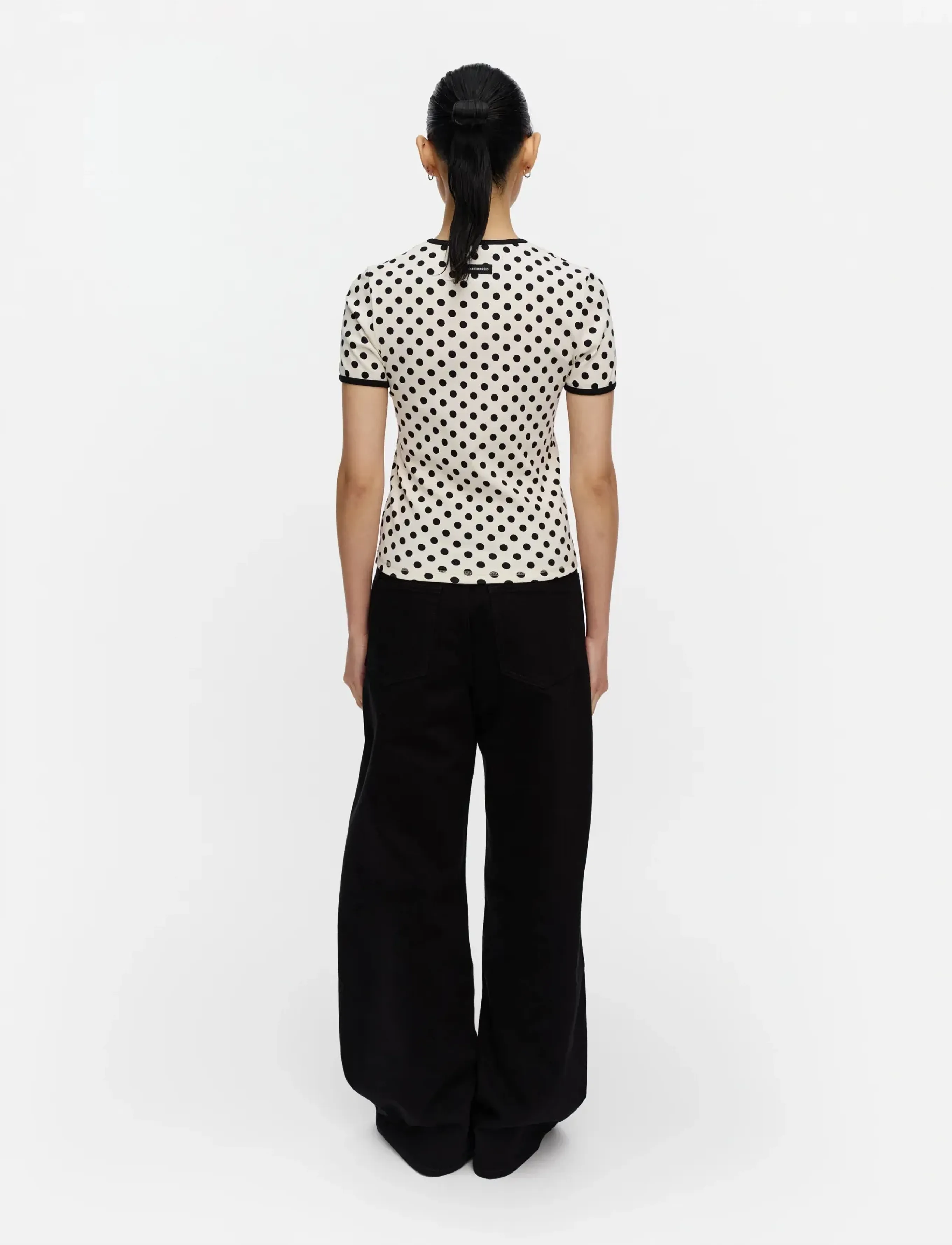 Marimekko - KUKKEA PALLO - off white, black - 4