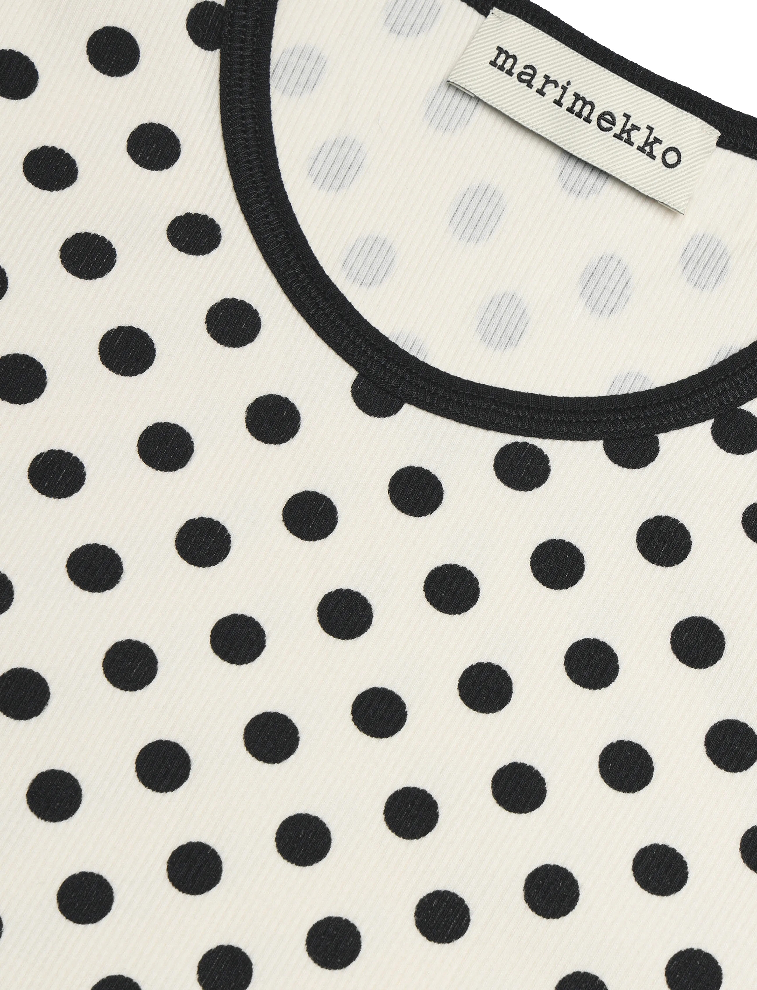 Marimekko - KUKKEA PALLO - off white, black - 5