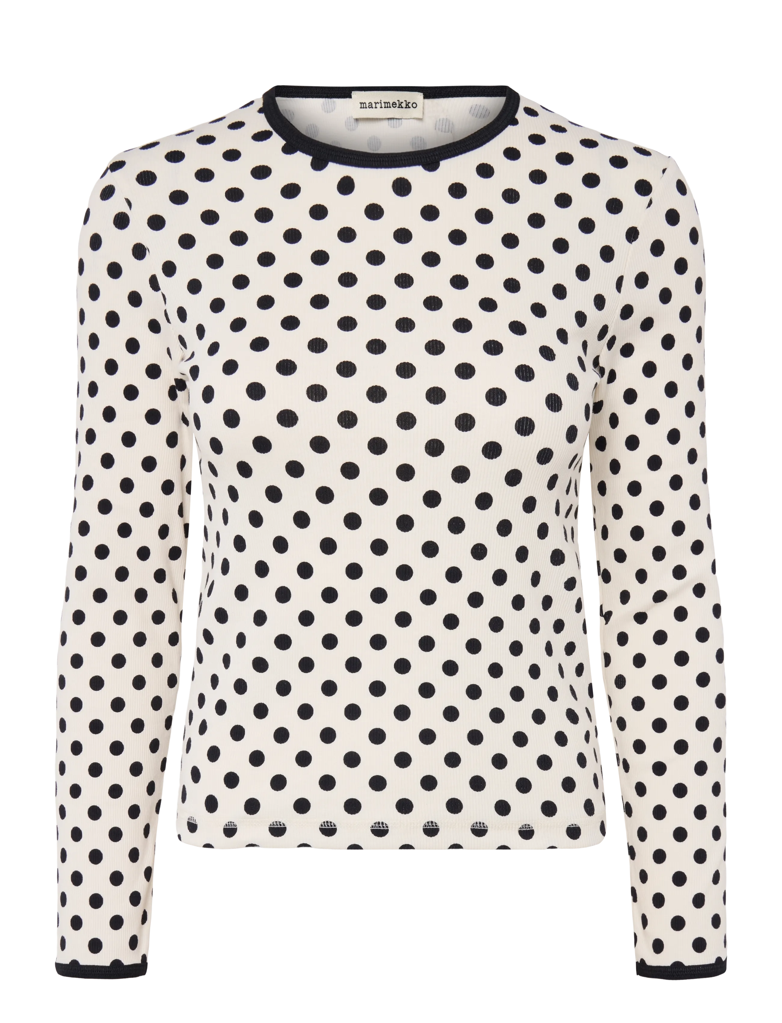 Marimekko LIPUA PALLO - Transitional Layering - OFF WHITE, BLACK / white