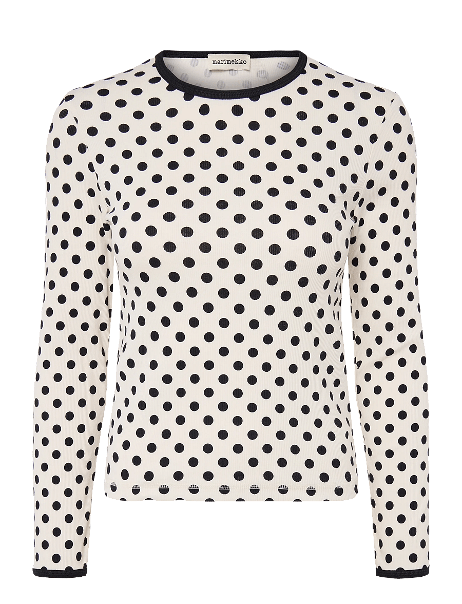 Marimekko - LIPUA PALLO - pullover - off white, black - 1