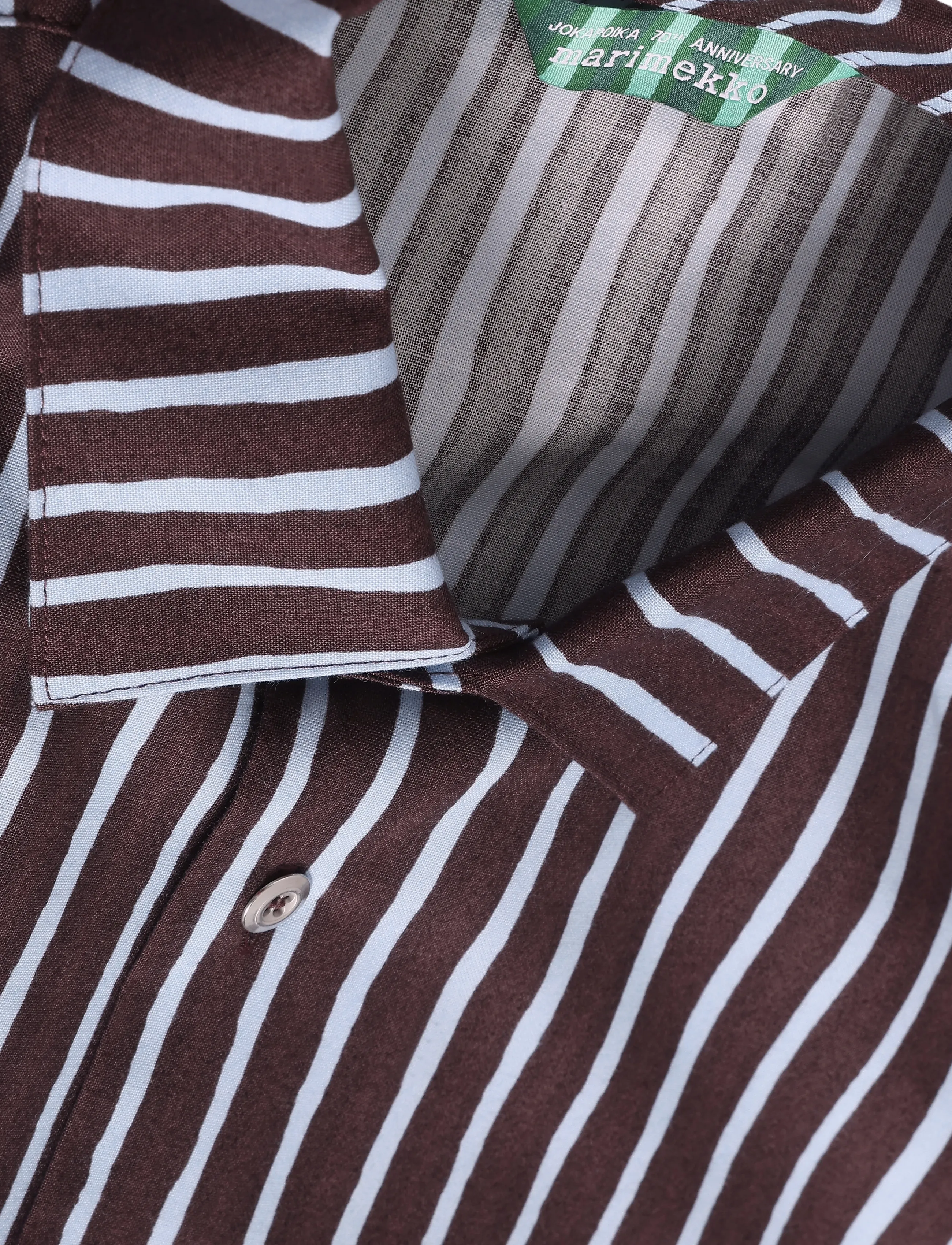 Marimekko - JOKAPOIKA 2026 - langärmlige hemden - brown, light blue - 5