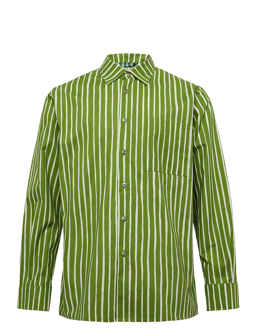 Marimekko - JOKAPOIKA 2026 - långärmade skjortor - green, light yellow - 1