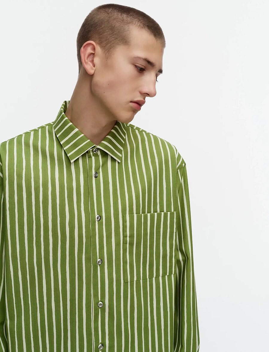 Marimekko - JOKAPOIKA 2026 - långärmade skjortor - green, light yellow - 3