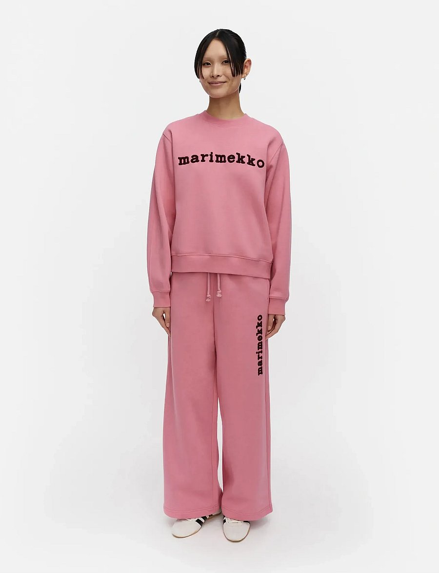 Marimekko - TRILCE LOGO PLACEMENT - moetrendid - rose, wine red - 0