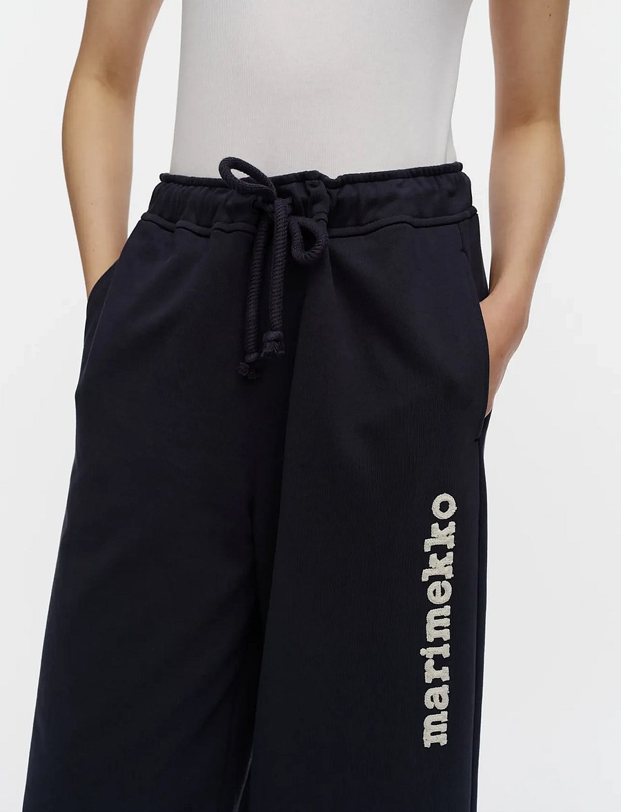 Marimekko - PUUSKA LOGO PLACEMENT - modetrends - dark navy, off white - 3