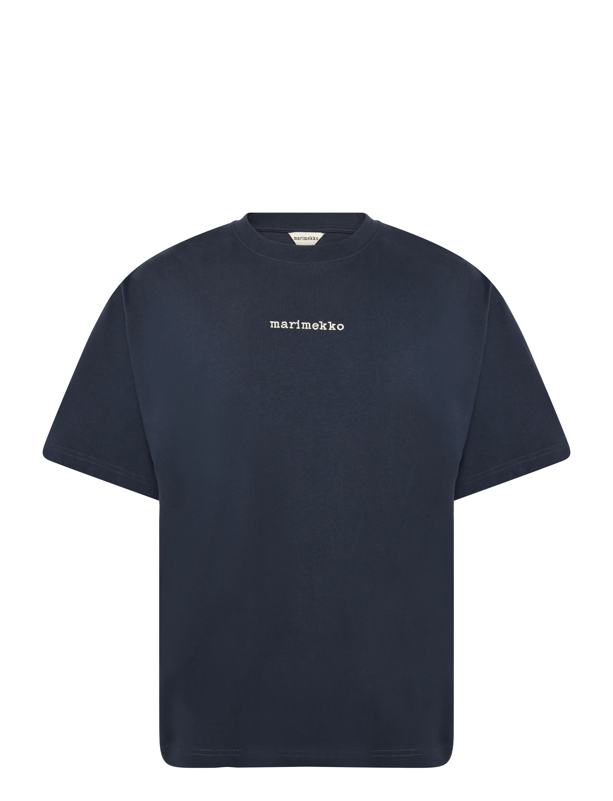 Marimekko LIIKE LOGO PLACEMENT - T-särgid ja topid - DARK NAVY, LIGHT YELLOW / navy
