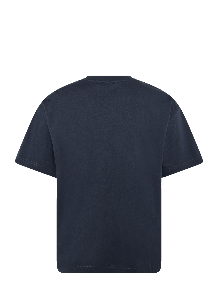 Marimekko - LIIKE LOGO PLACEMENT - t-särgid - dark navy, light yellow - 2