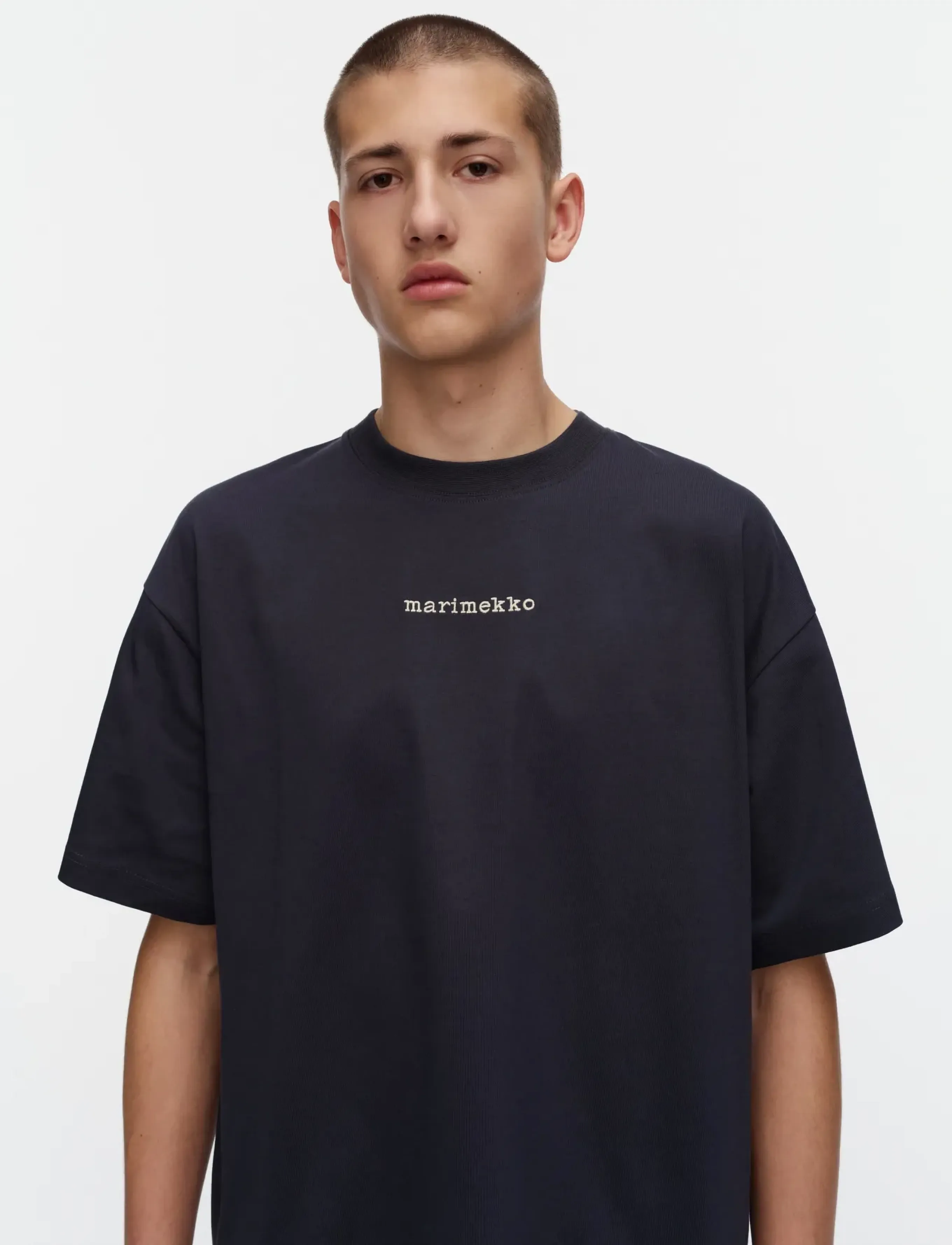 Marimekko - LIIKE LOGO PLACEMENT - t-särgid - dark navy, light yellow - 3