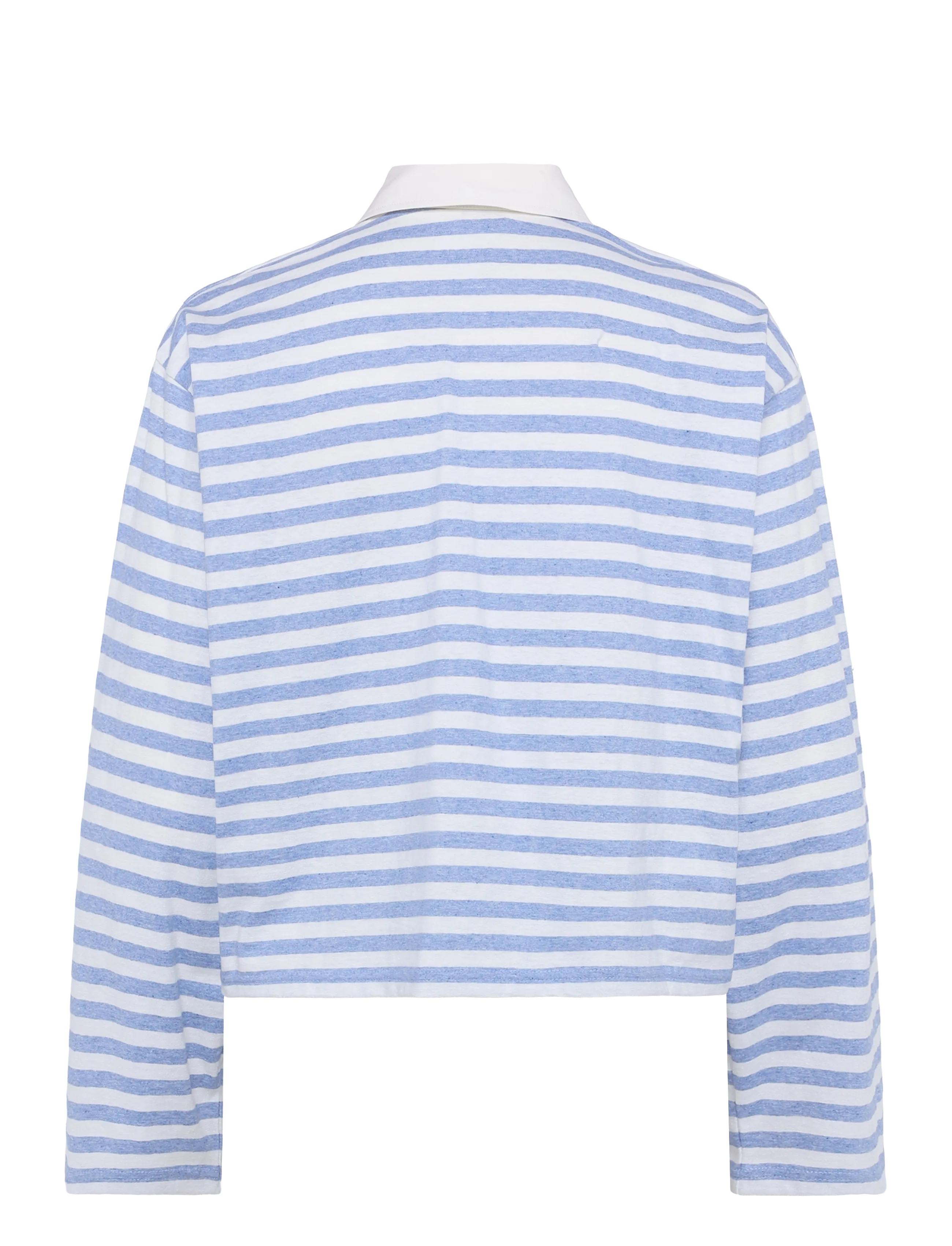 Marimekko - KIPINÄ TASARAITA UNIKKO - polosärgid - light blue, off white - 2