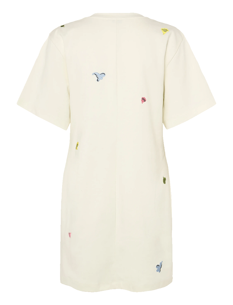 Marimekko - KUPLINTA KUKASTA KUKKAAN PLC - sommerkjoler - off white, yellow, rose, green - 2