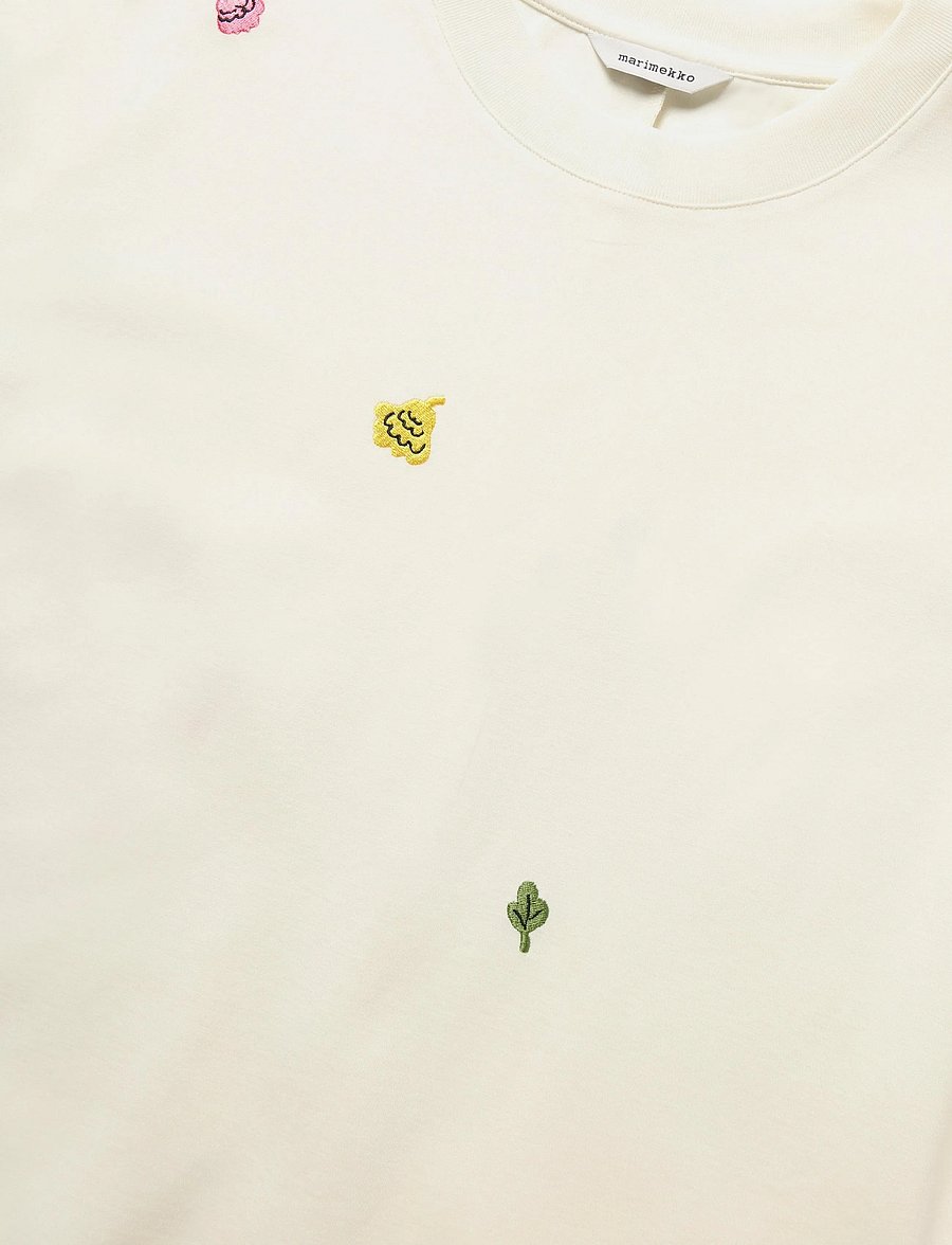 Marimekko - KUPLINTA KUKASTA KUKKAAN PLC - sommerkjoler - off white, yellow, rose, green - 5