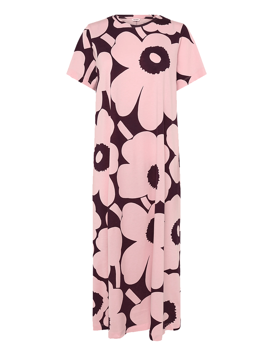 Marimekko - PISTEINEN UNIKKO - suvekleidid - light pink, dark purple - 1
