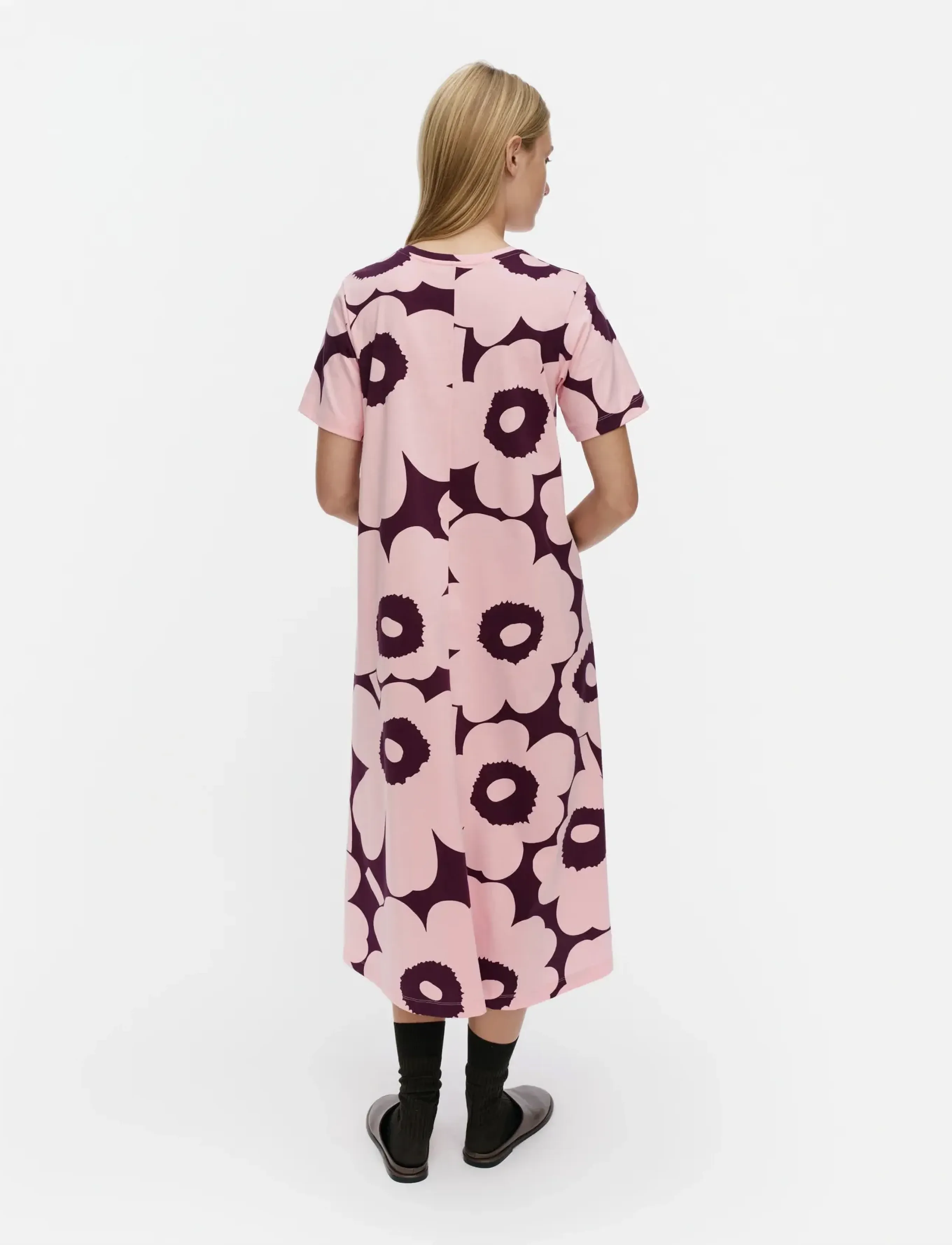 Marimekko - PISTEINEN UNIKKO - light pink, dark purple - 3