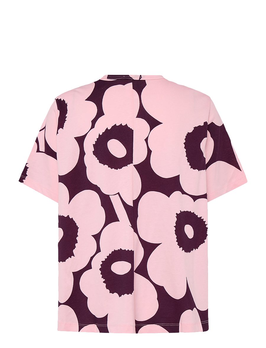 Marimekko - PISTEYTYS UNIKKO - t-shirts - light pink, dark purple - 2