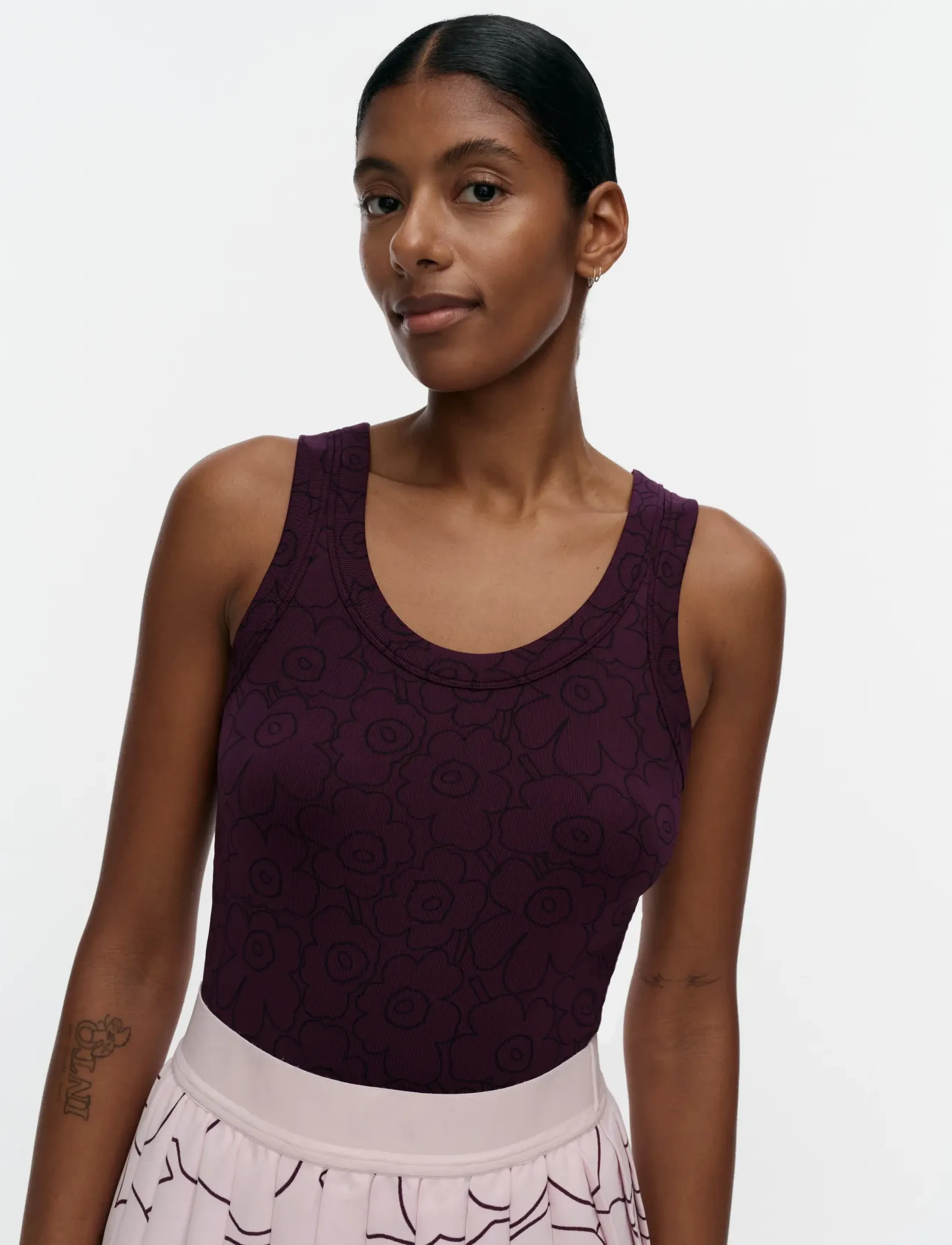 Marimekko - SÄVYT PIIRTO UNIKKO - dark purple, dark blue - 3