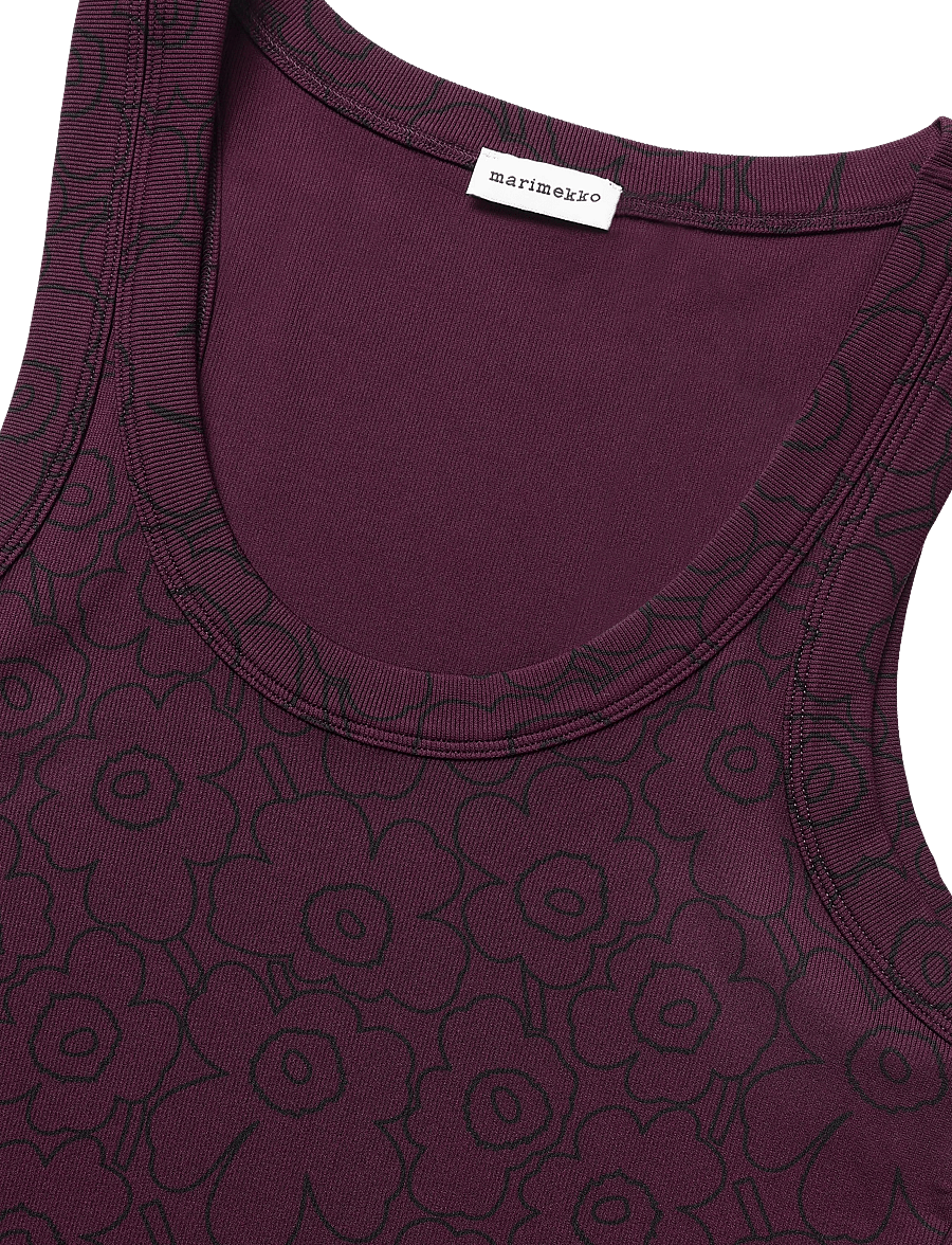 Marimekko - SÄVYT PIIRTO UNIKKO - kootud vestid - dark purple, dark blue - 5