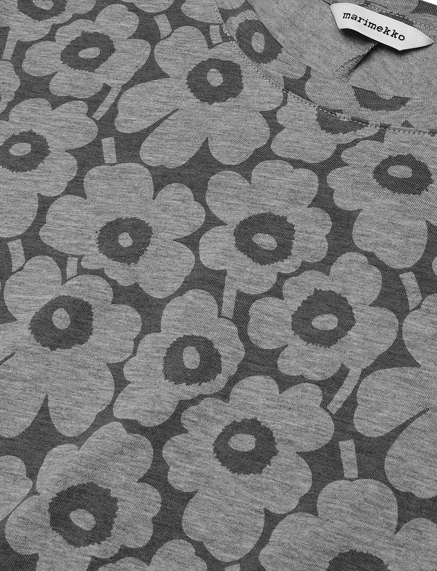 Marimekko - PISTEINEN UNIKKO - t-shirt dresses - grey melange, grey - 5