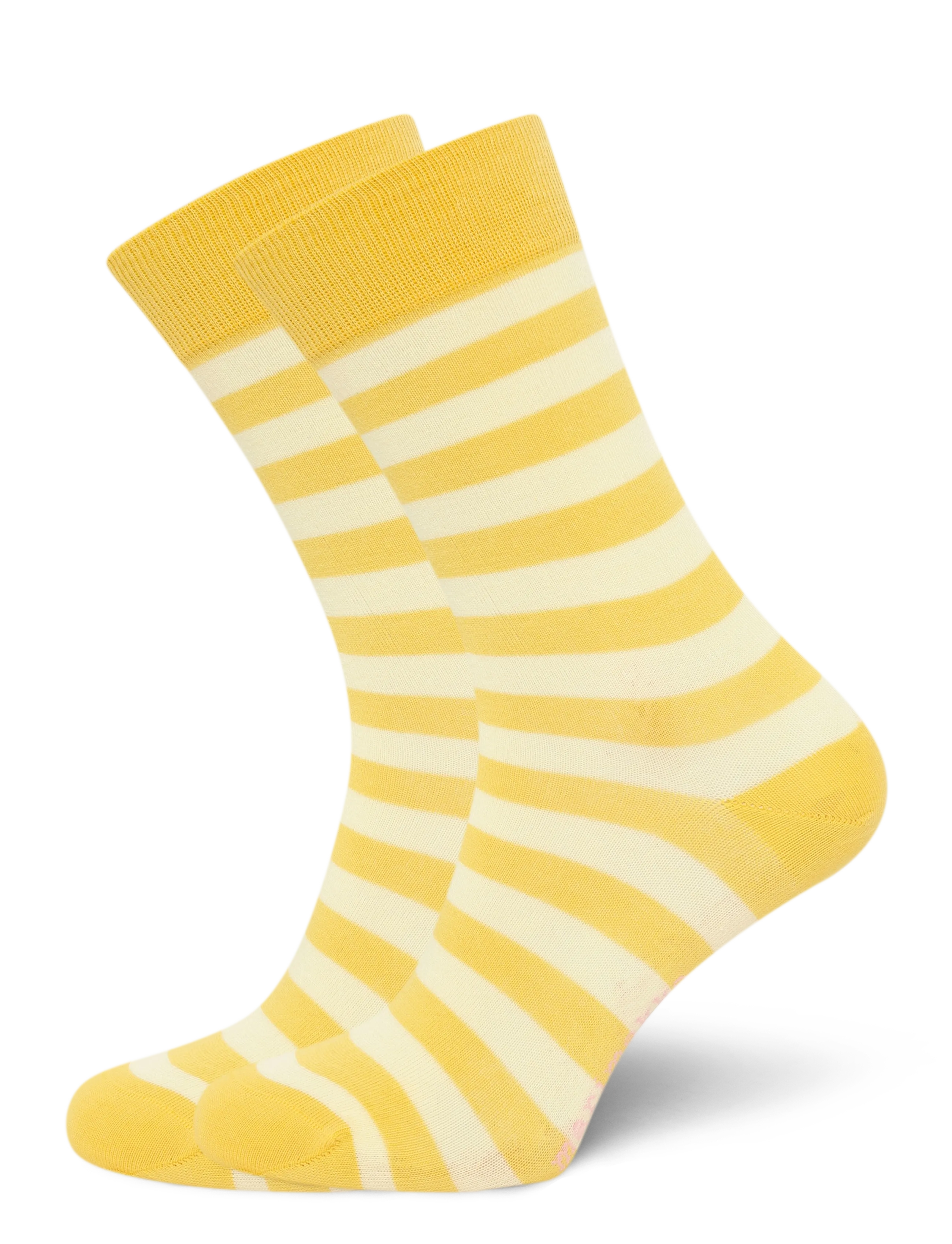 Marimekko Kasvaa Tasaraita Unikko One, 43-46, Socks, Gelb - Regular Frauen