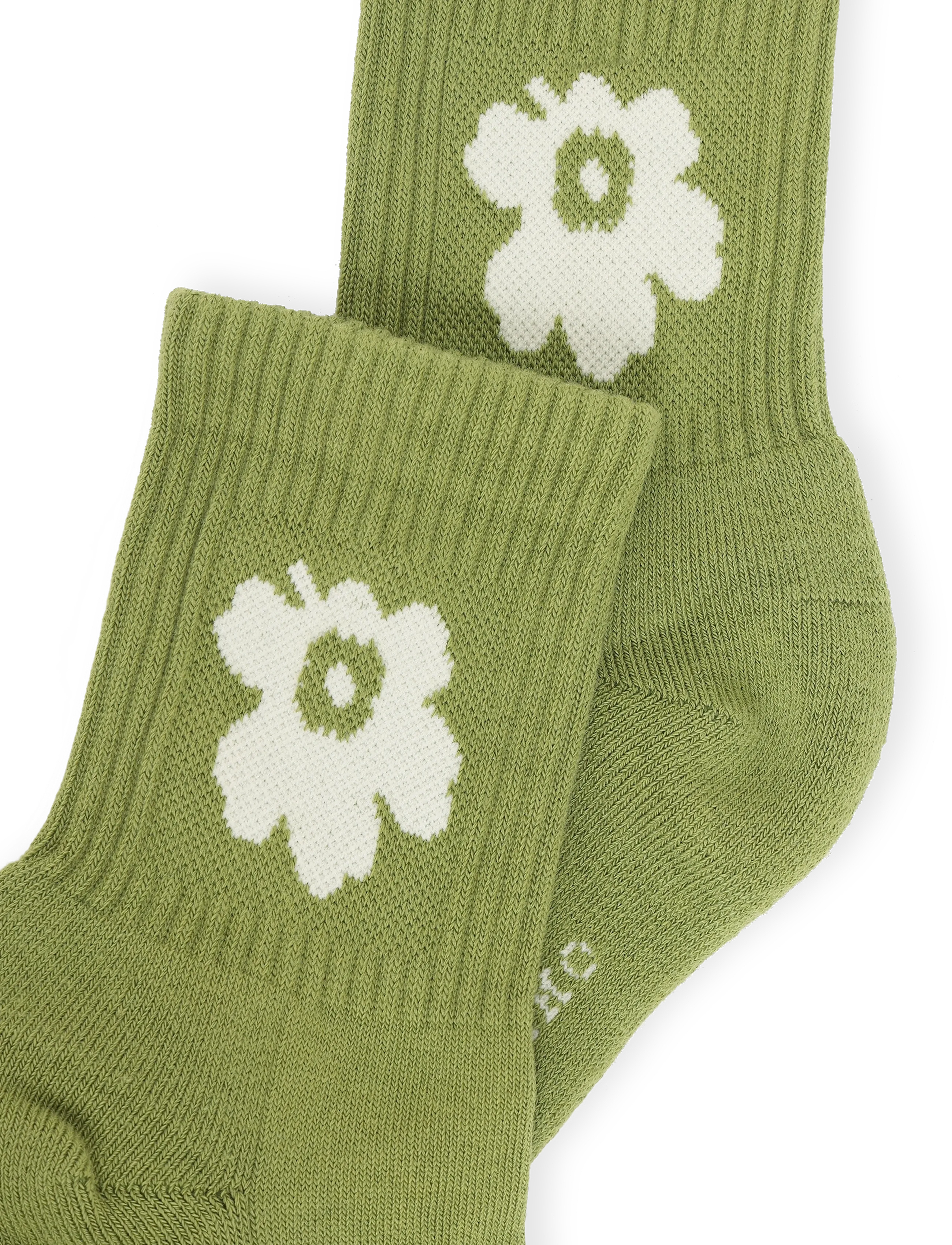 Marimekko - PUIKEA UNIKKO - almindelige strømper - green, off white - 2