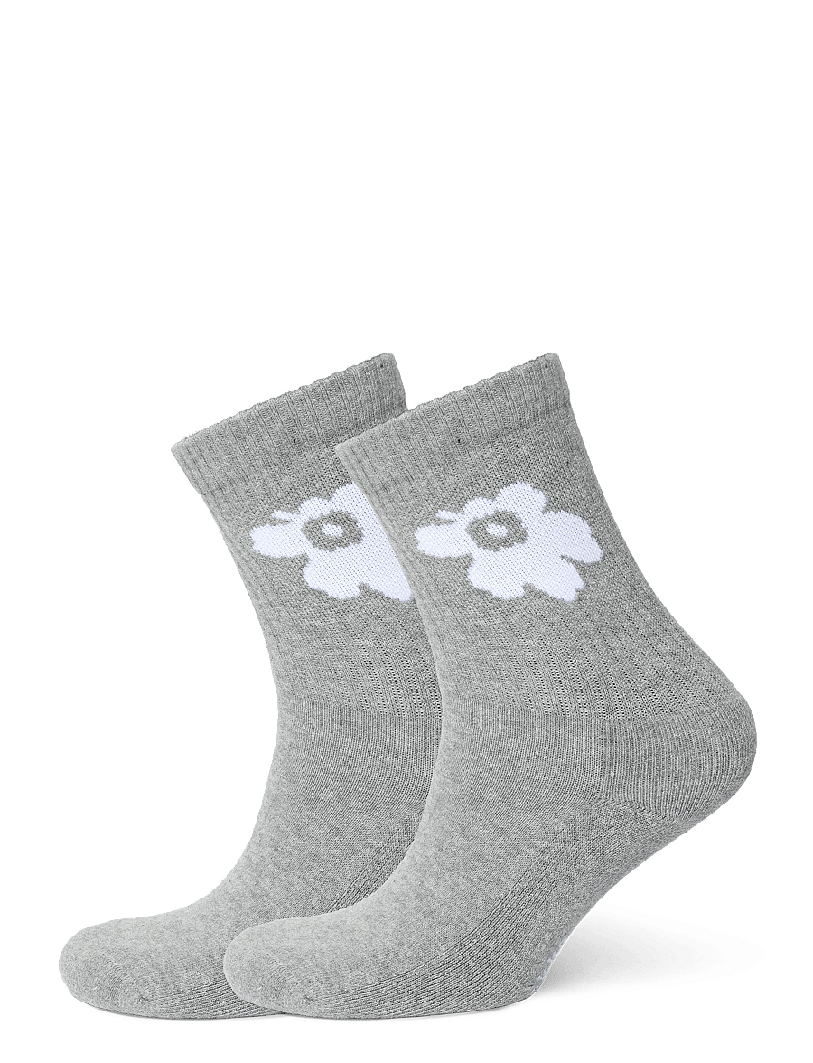 Marimekko - PUIKEA UNIKKO - almindelige strømper - grey, off white - 0