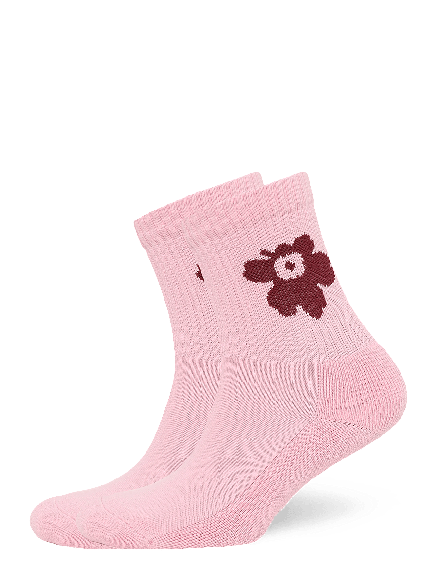 Marimekko - PUIKEA UNIKKO - almindelige strømper - rose, wine red - 0