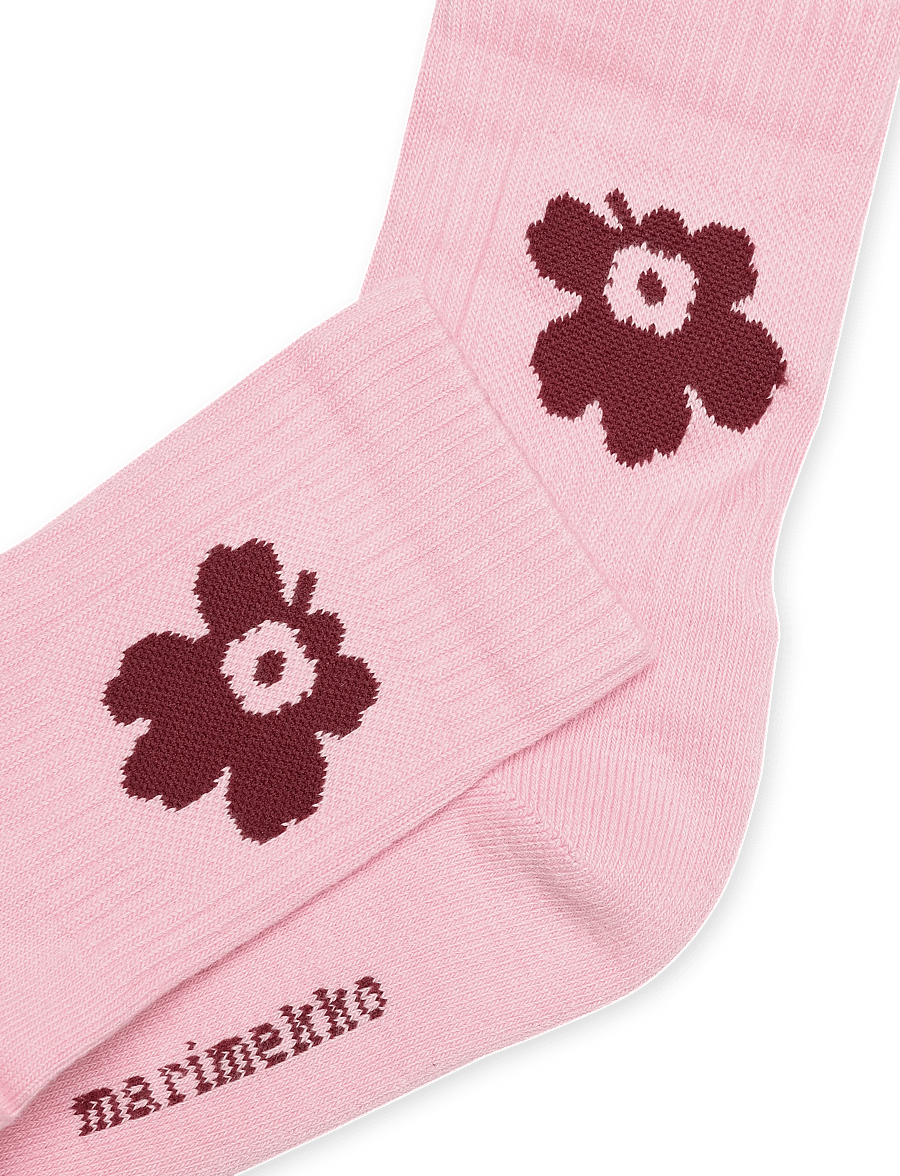 Marimekko - PUIKEA UNIKKO - almindelige strømper - rose, wine red - 2