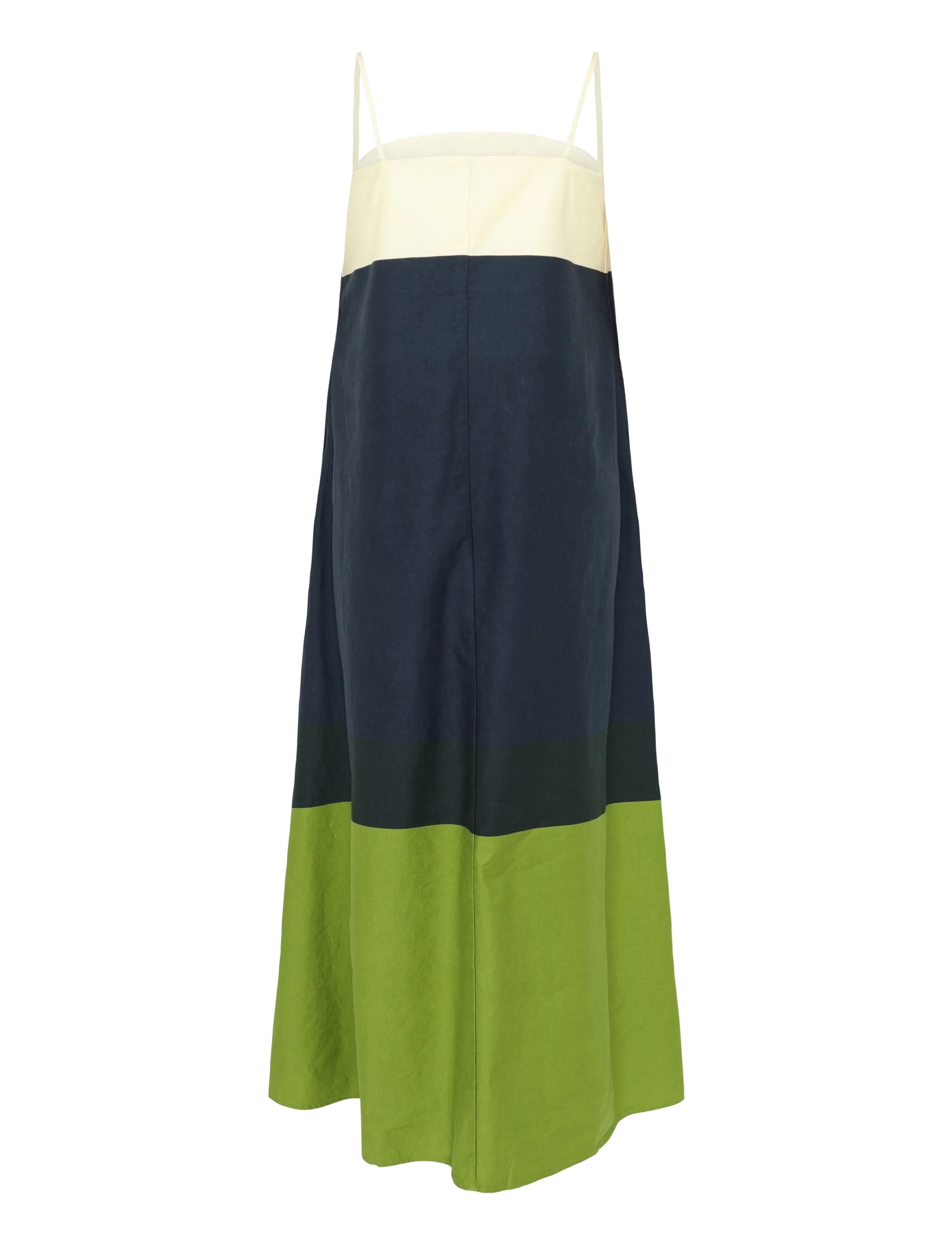 Marimekko - SYMMETRIA HENNIKA - light yellow, dark blue, green - 2
