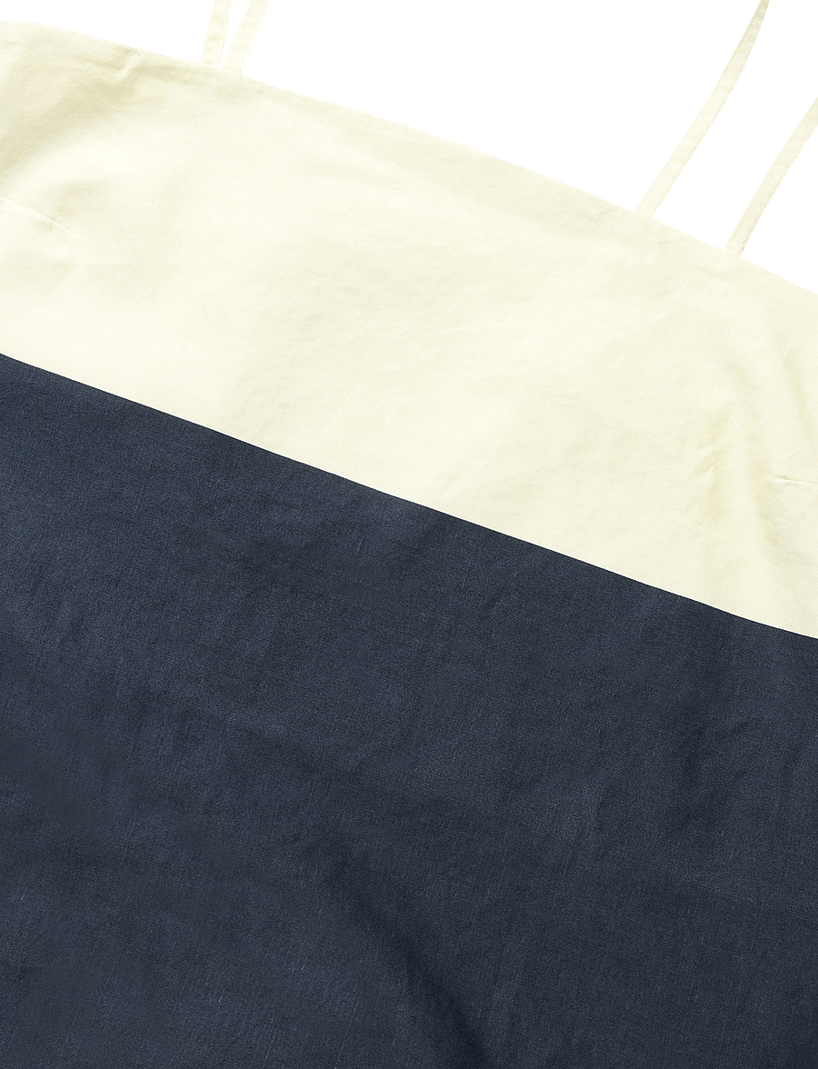 Marimekko - SYMMETRIA HENNIKA - suvekleidid - light yellow, dark blue, green - 5