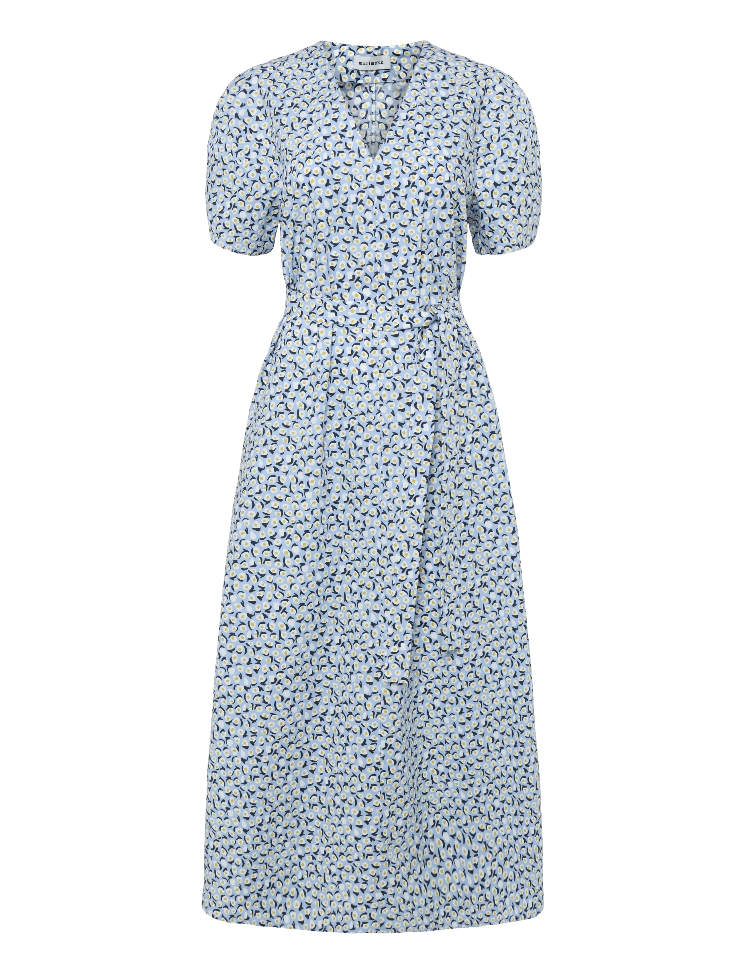 Marimekko - TAIVUT PIKKU VIKURI - light blue, off white, yellow - 1