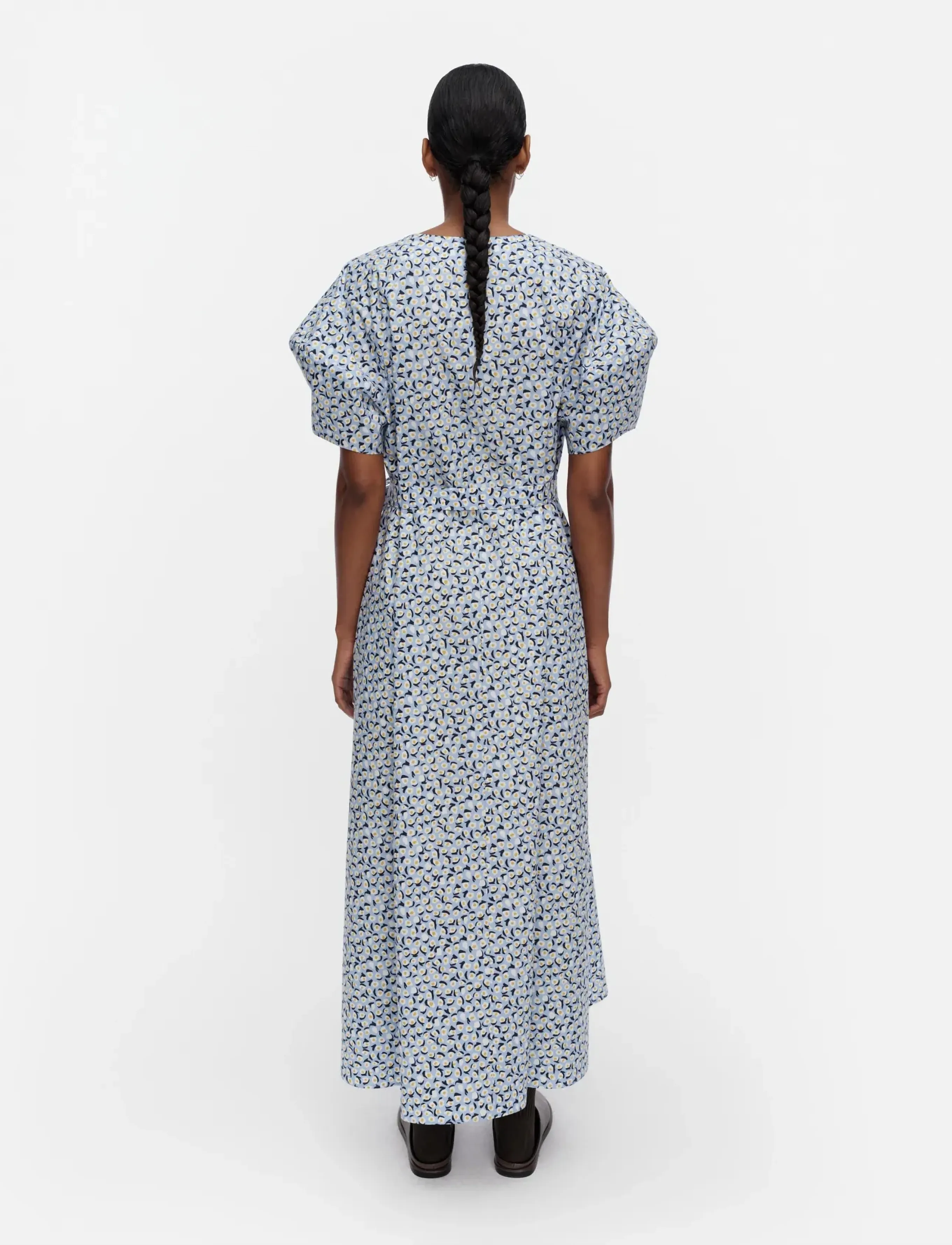 Marimekko - TAIVUT PIKKU VIKURI - light blue, off white, yellow - 4