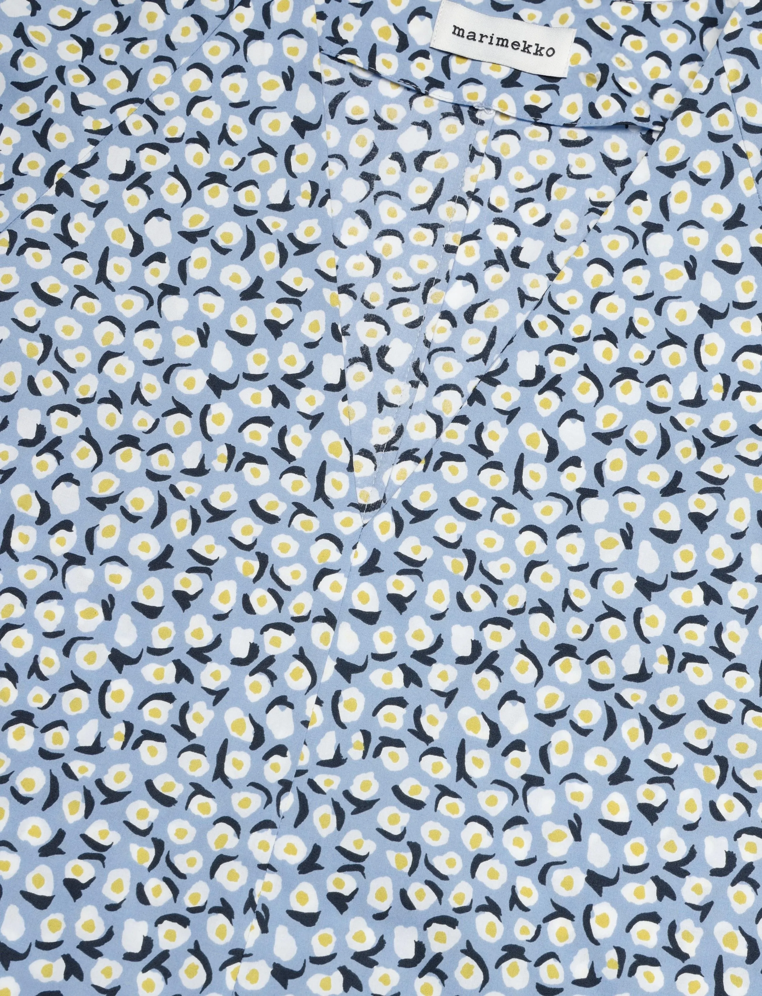 Marimekko - TAIVUT PIKKU VIKURI - light blue, off white, yellow - 5