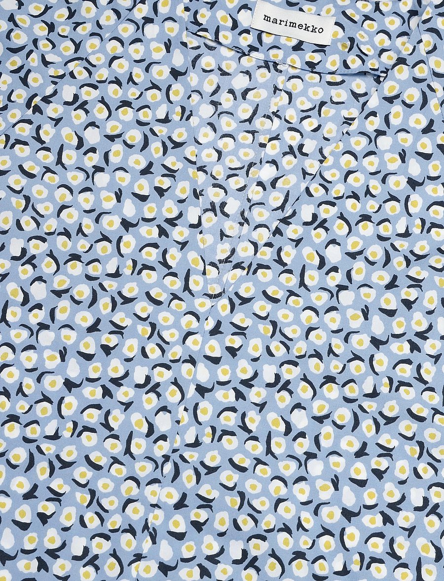 Marimekko - TAIVUT PIKKU VIKURI - suvekleidid - light blue, off white, yellow - 5