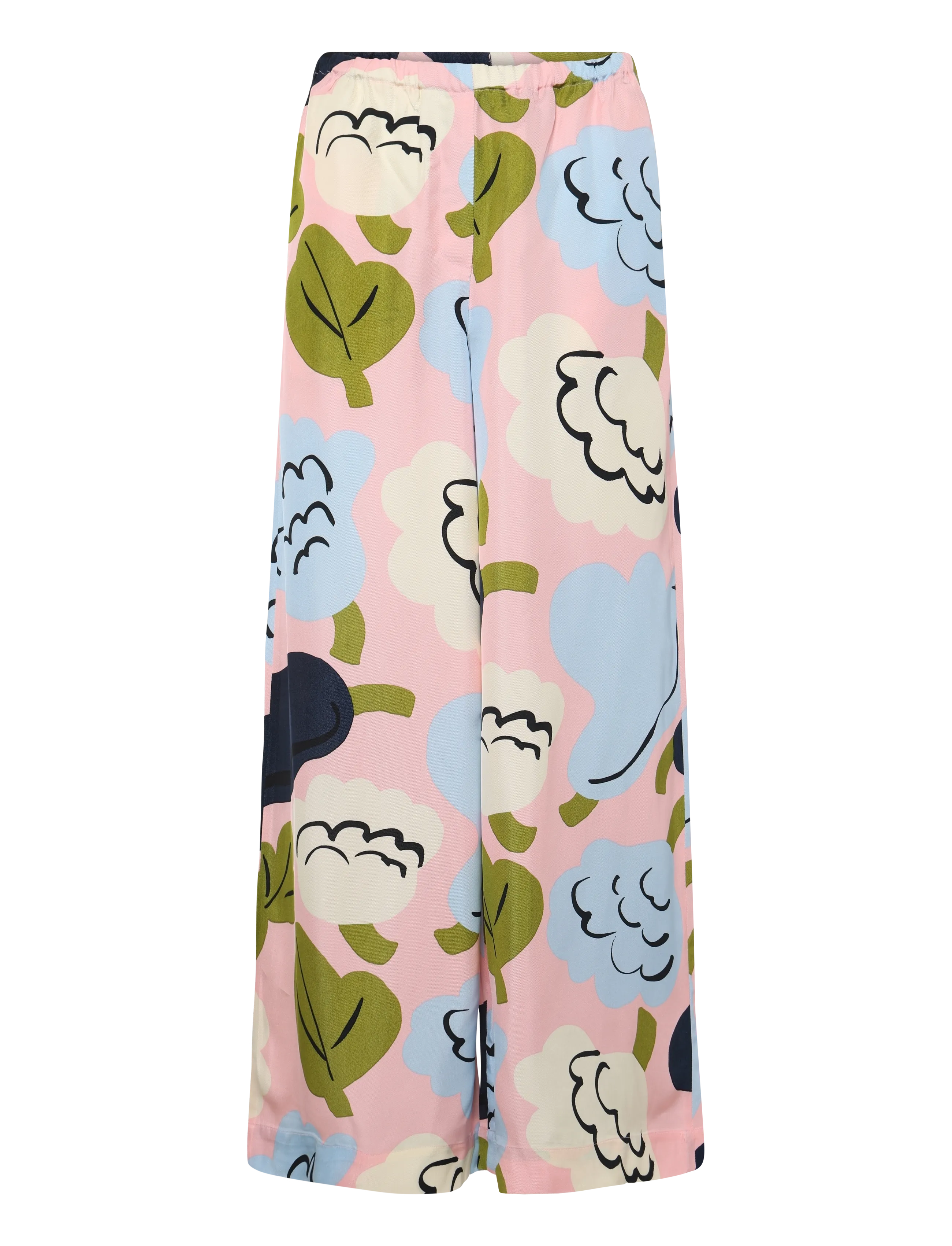 Marimekko - VAIHTELU KUKASTA KUKKAAN - lt. pink, dk. blue, lt. blue - 1