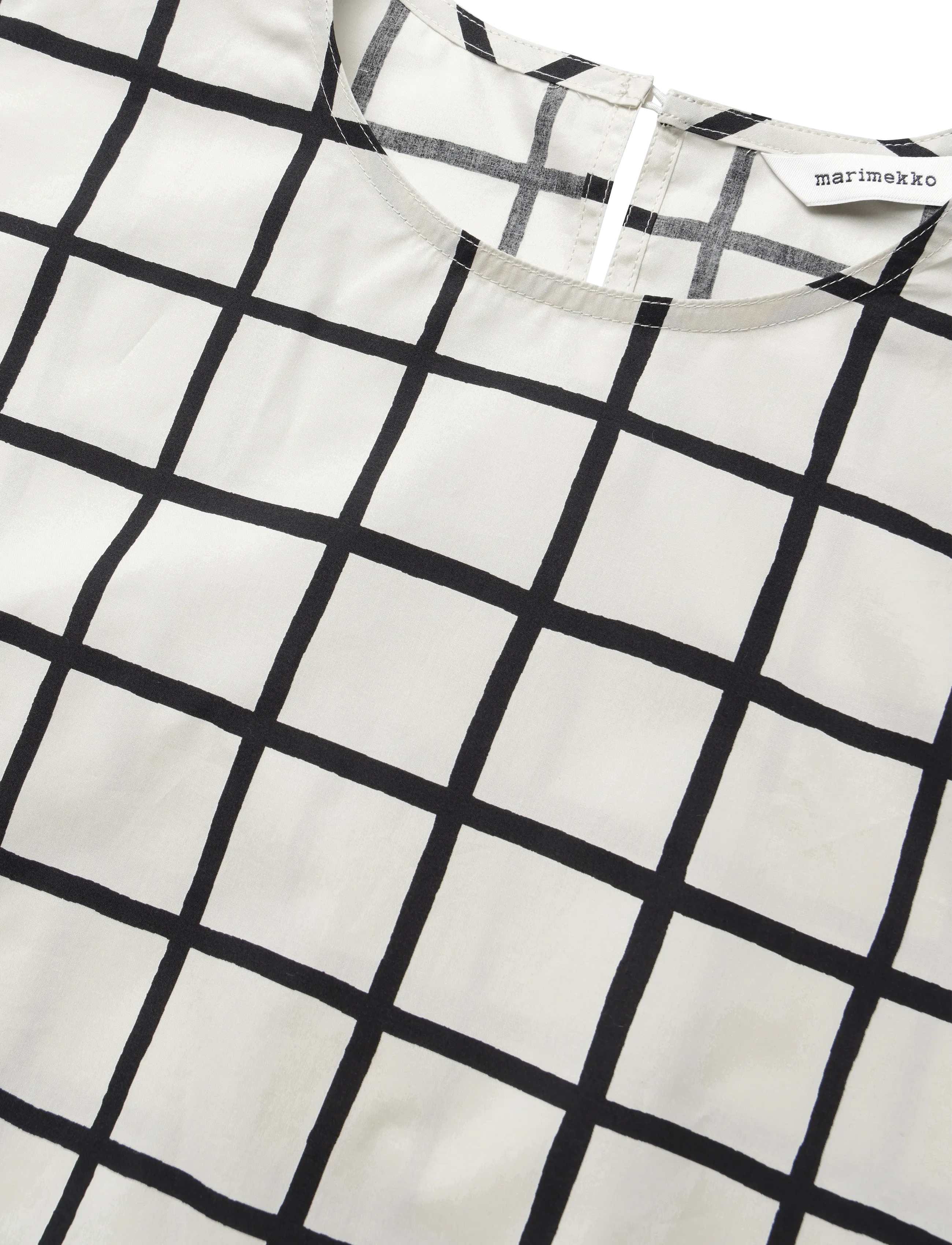 Marimekko - KANSIO ISO RUUTU - off white, black - 5
