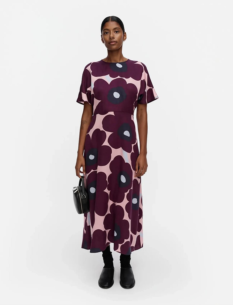 Marimekko - HELEÄ UNIKKO - midi kjoler - dk. purple, lt. pink, lt. blue - 0