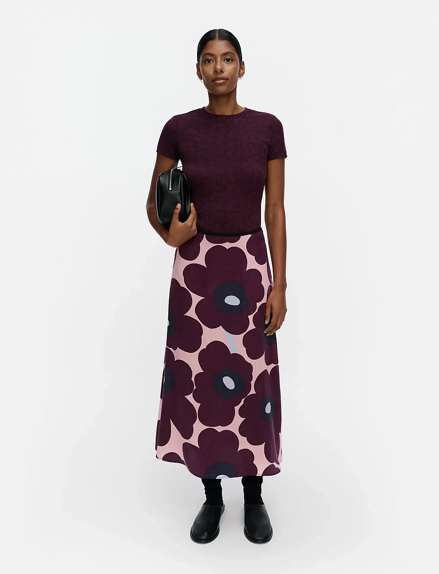 Marimekko - EDETÄ UNIKKO - maxi nederdele - dk. purple, lt. pink, lt. blue - 0