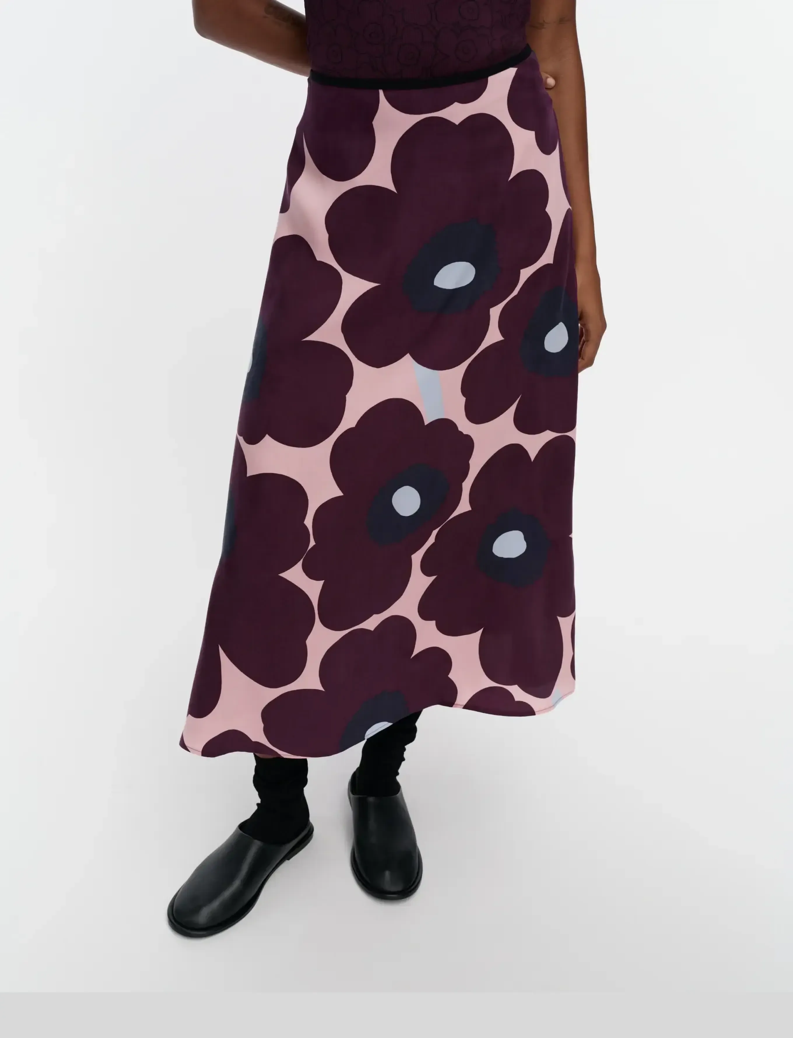 Marimekko - EDETÄ UNIKKO - maxi nederdele - dk. purple, lt. pink, lt. blue - 3