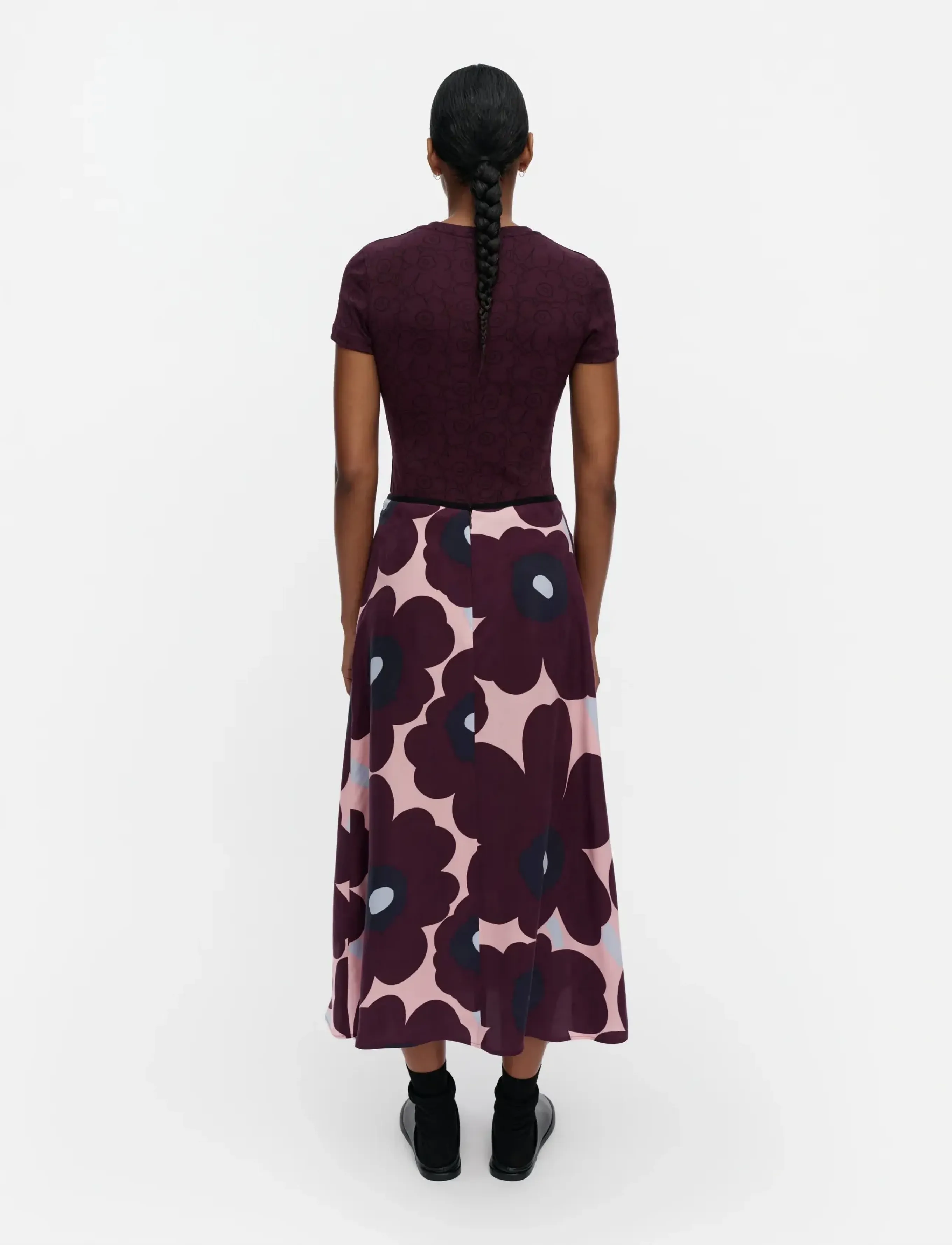 Marimekko - EDETÄ UNIKKO - maxi nederdele - dk. purple, lt. pink, lt. blue - 4