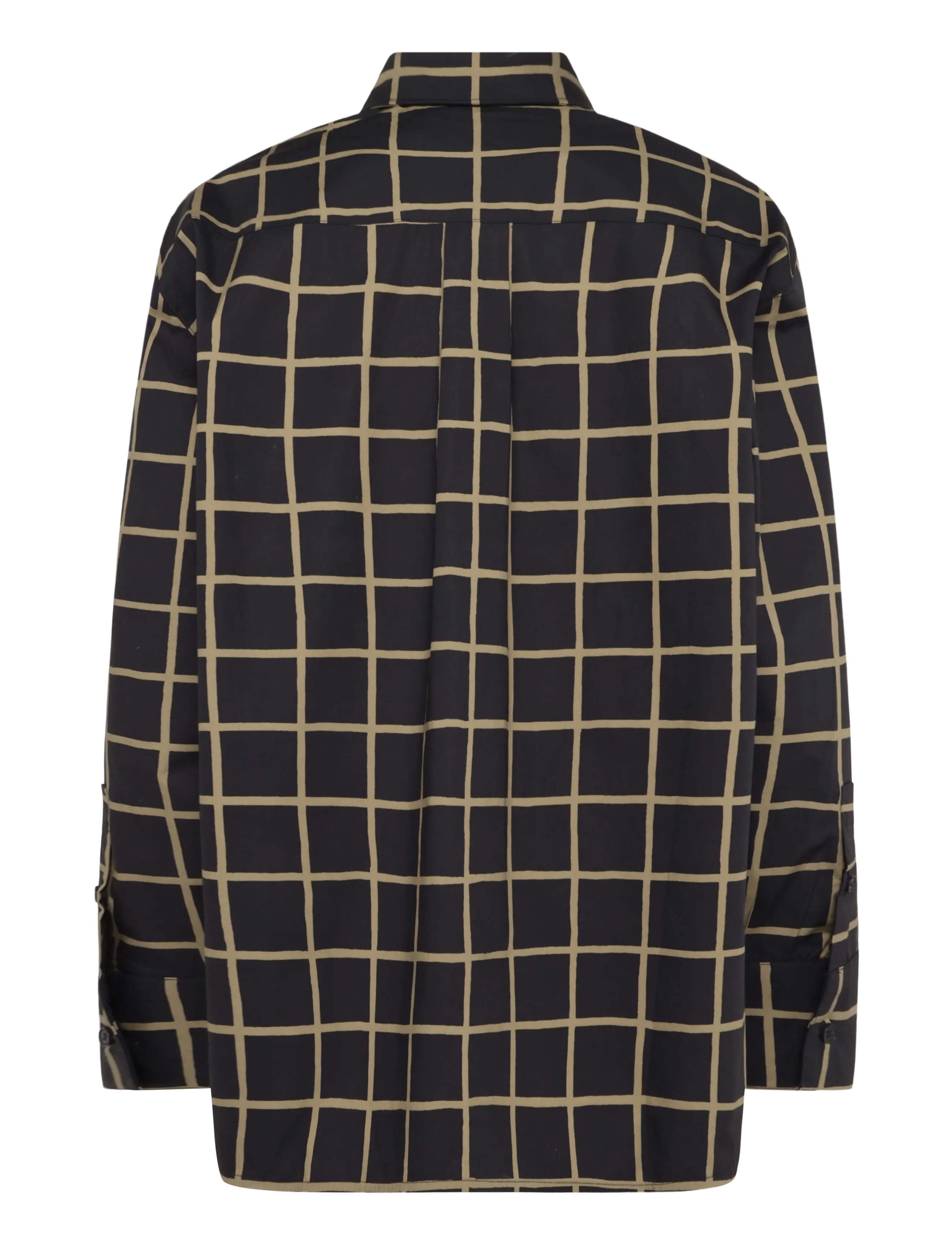 Marimekko - TÄHDELLÄ ISO RUUTU - langærmede skjorter - dark blue, olive green - 2