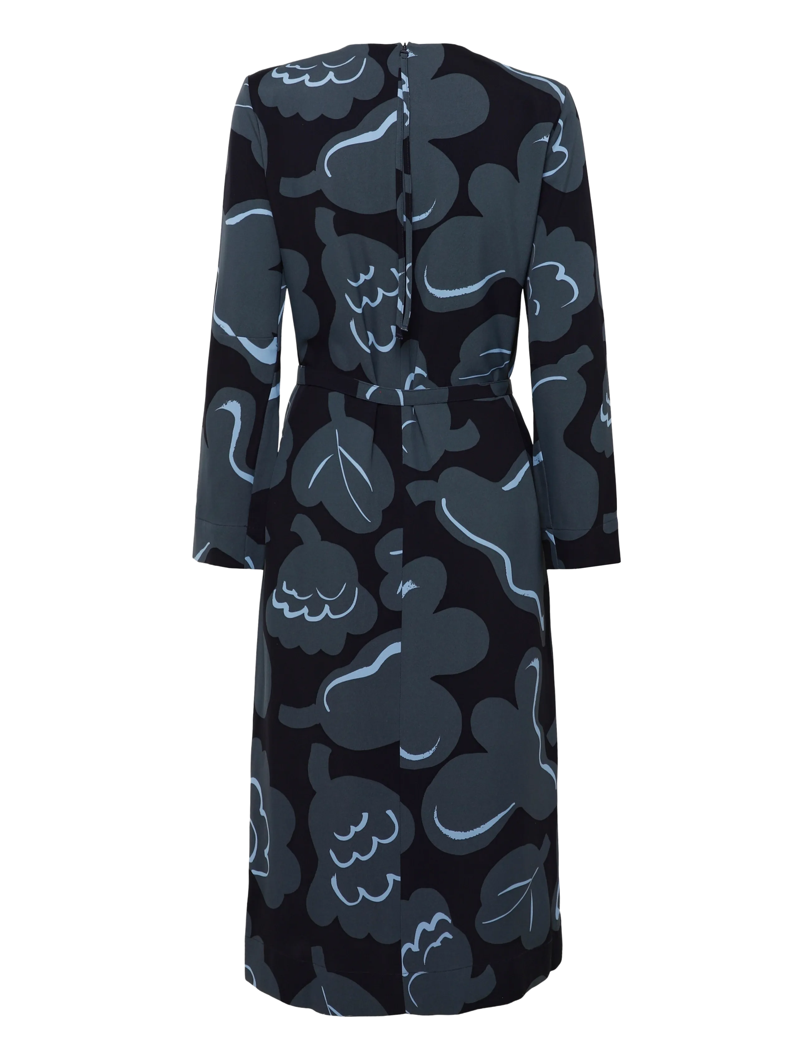 Marimekko - PUJOTUS KUKASTA KUKKAAN - grey, dark blue, light blue - 2