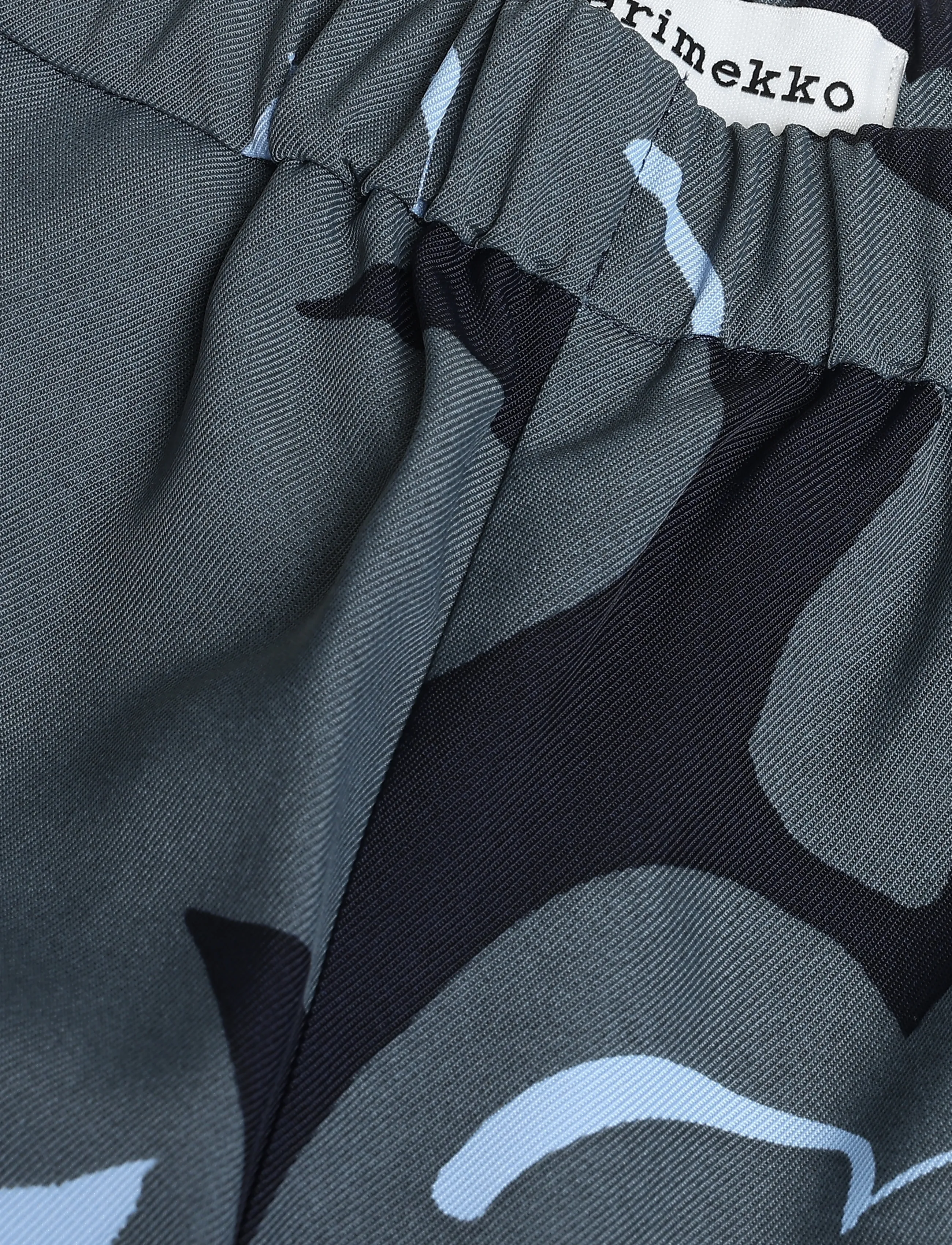 Marimekko - POLKU KUKASTA KUKKAAN - grey, dark blue, light blue - 5