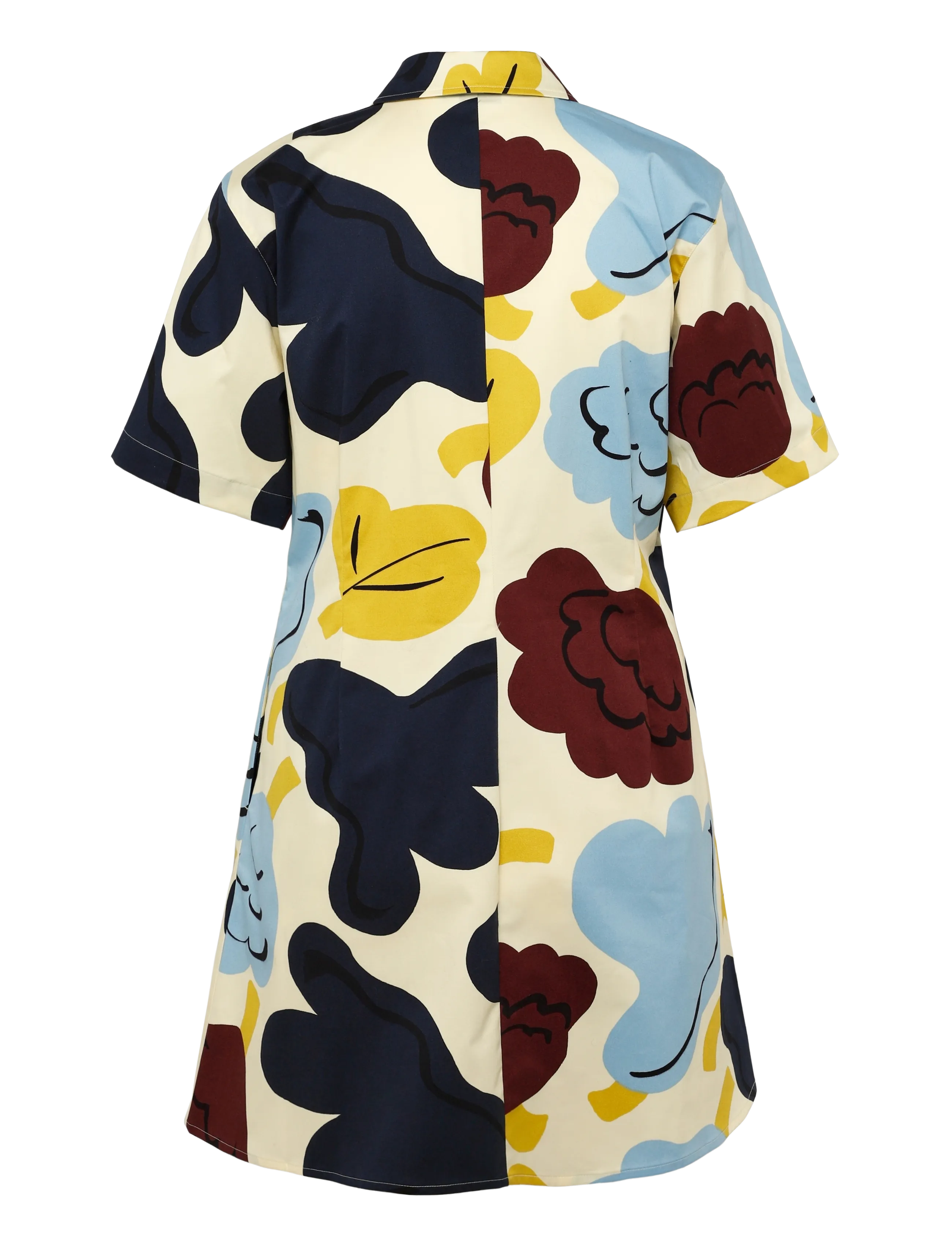 Marimekko - SEIKKAILU KUKASTA KUKKAAN - lt. yellow, lt. blue, dk. blue - 2