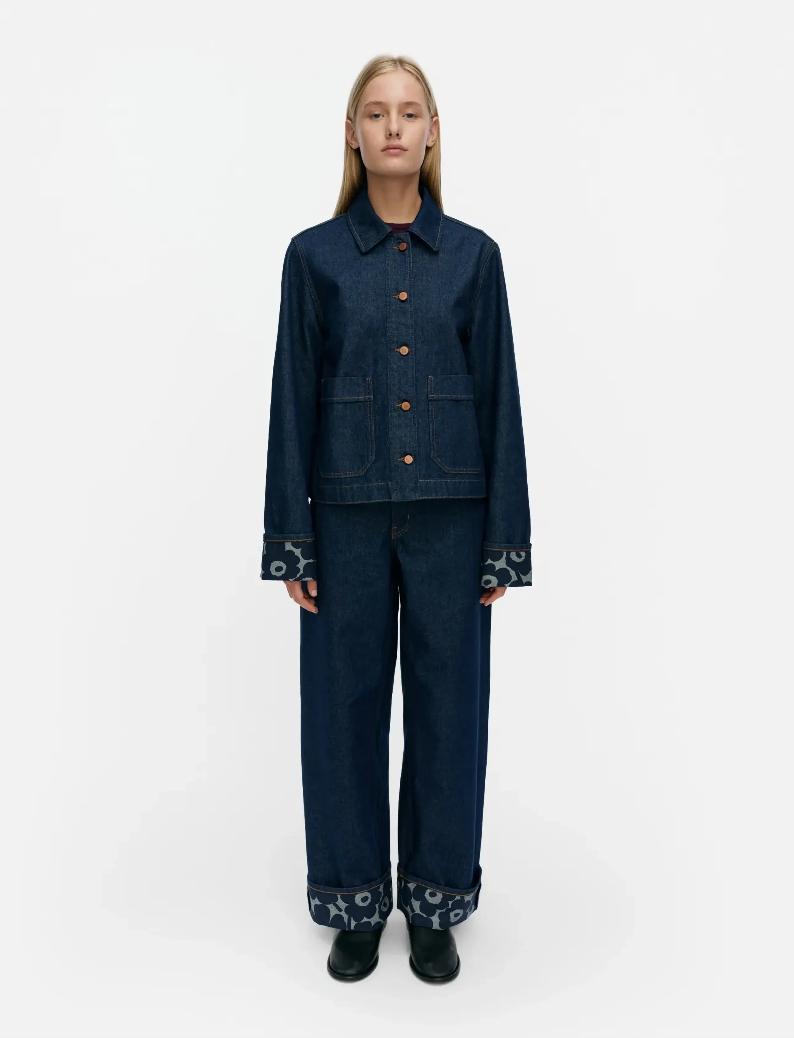 Marimekko MARIDENIM KÄÄNTEET MINI UNIKKO - Jacken - DARK INDIGO / navy