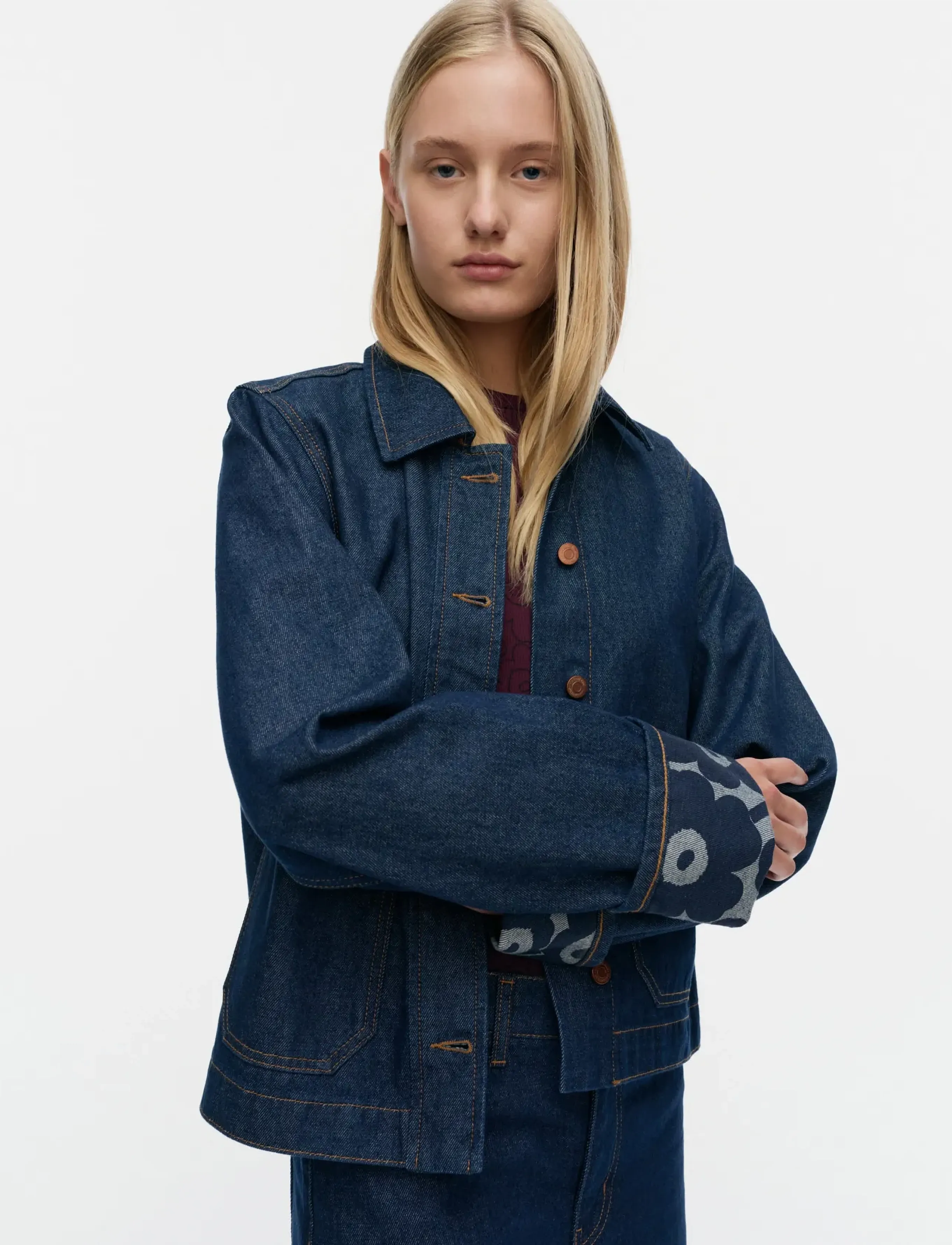 Marimekko - MARIDENIM KÄÄNTEET MINI UNIKKO - dark indigo - 3