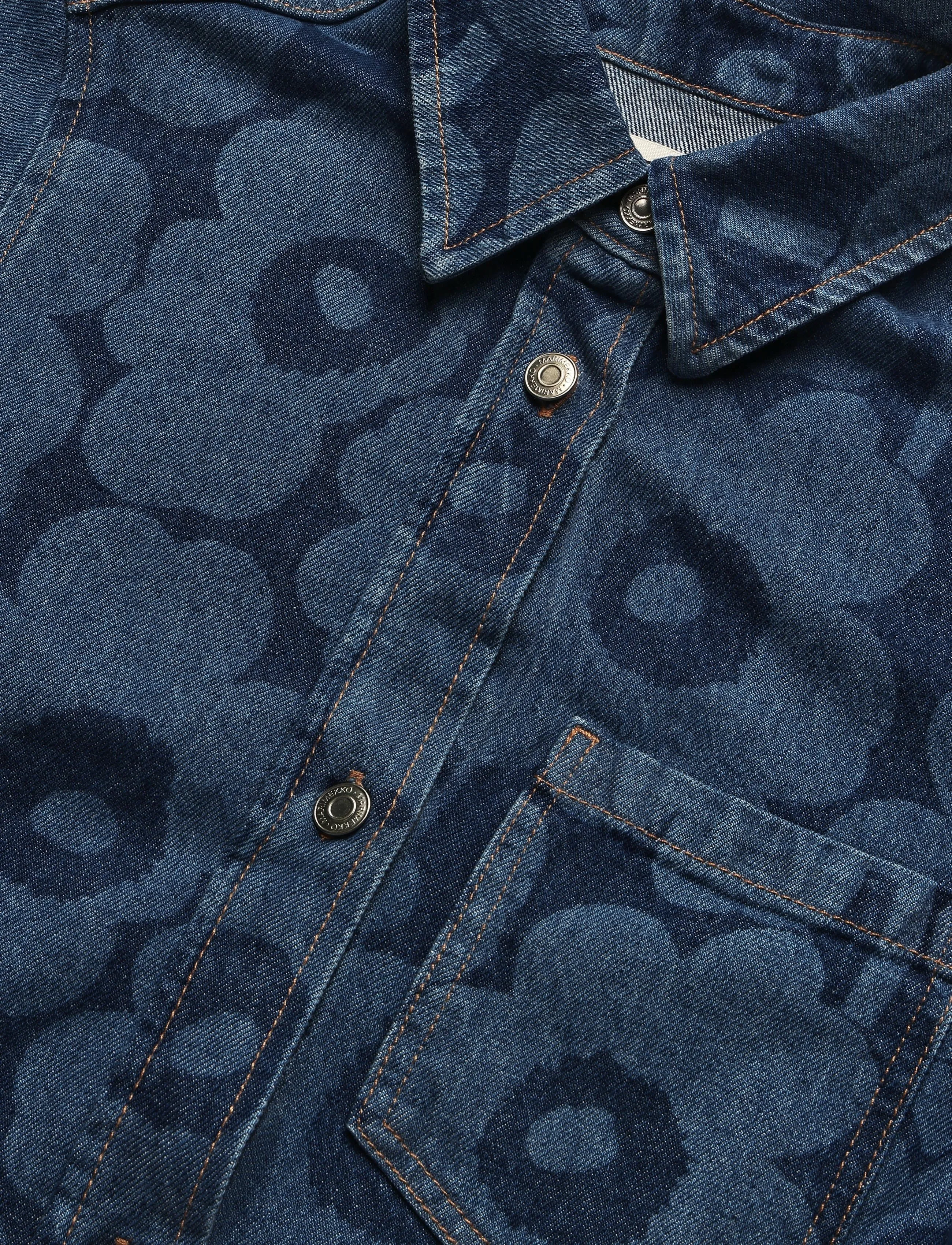 Marimekko - MARIDENIM NÄKEMYS UNIKKO - jeanskleider - mid indigo - 5